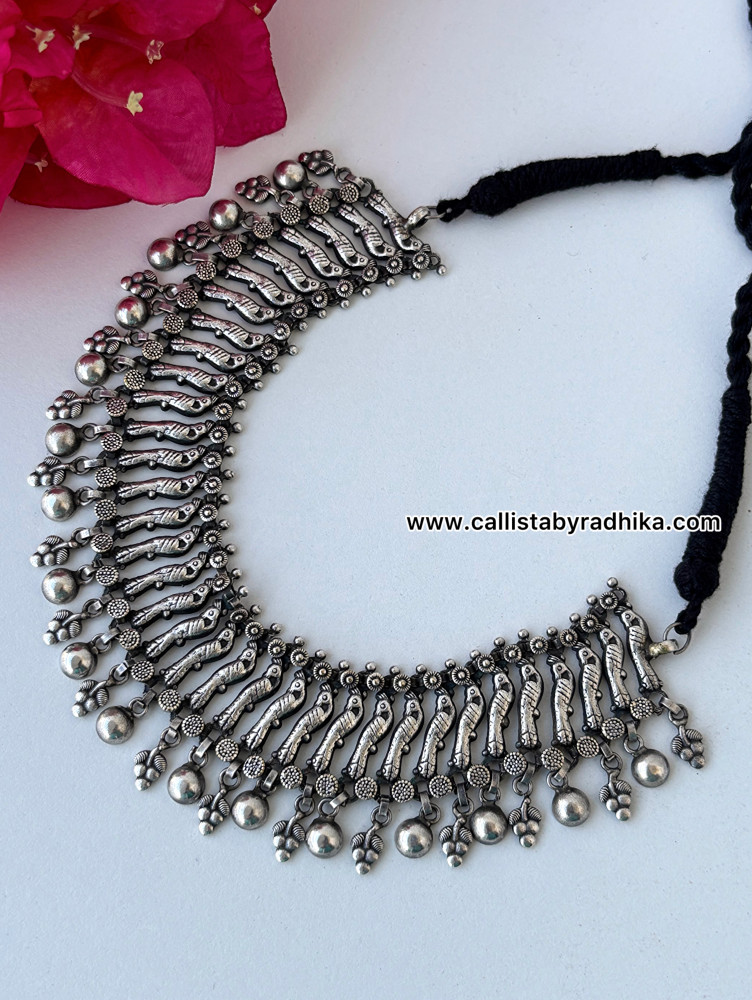 Image of Silver Replica Neckpiece
