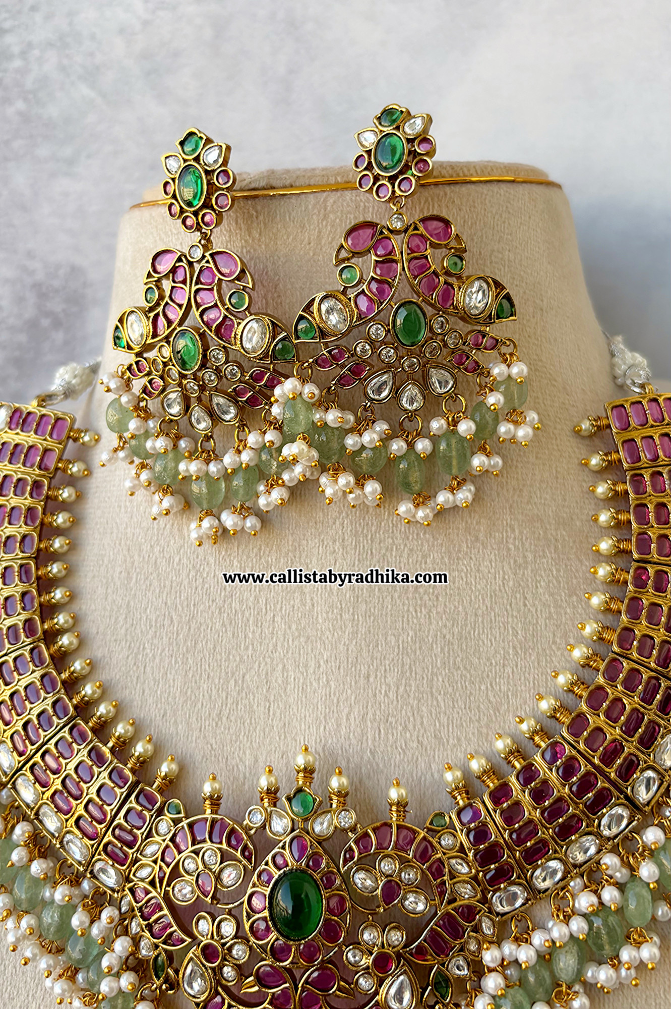 Jadau Replica Kemp Necklace