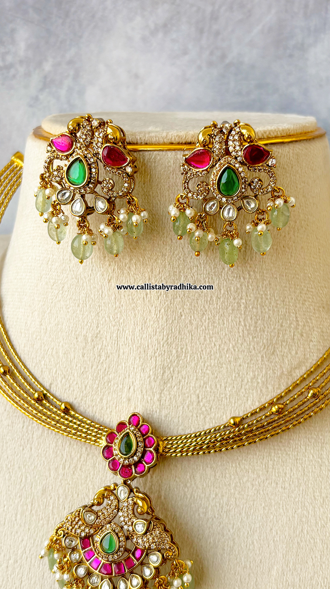 Jadau Hasli Necklace