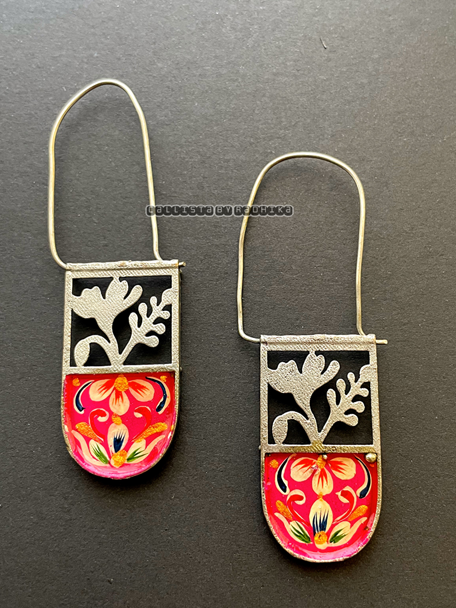 Hand-painted Earrings (HPE-042)