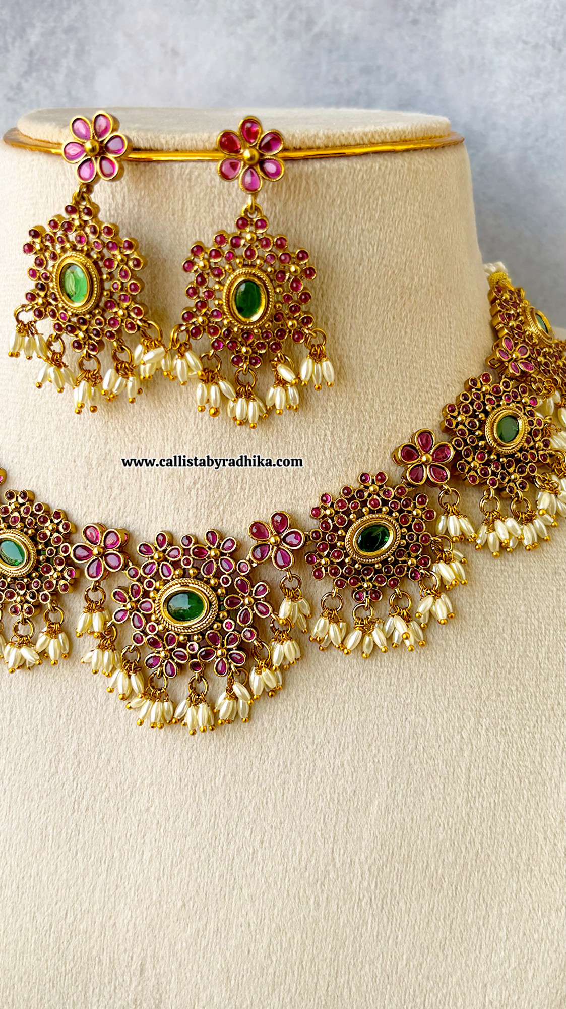 Kemp Rice Pearl Necklace