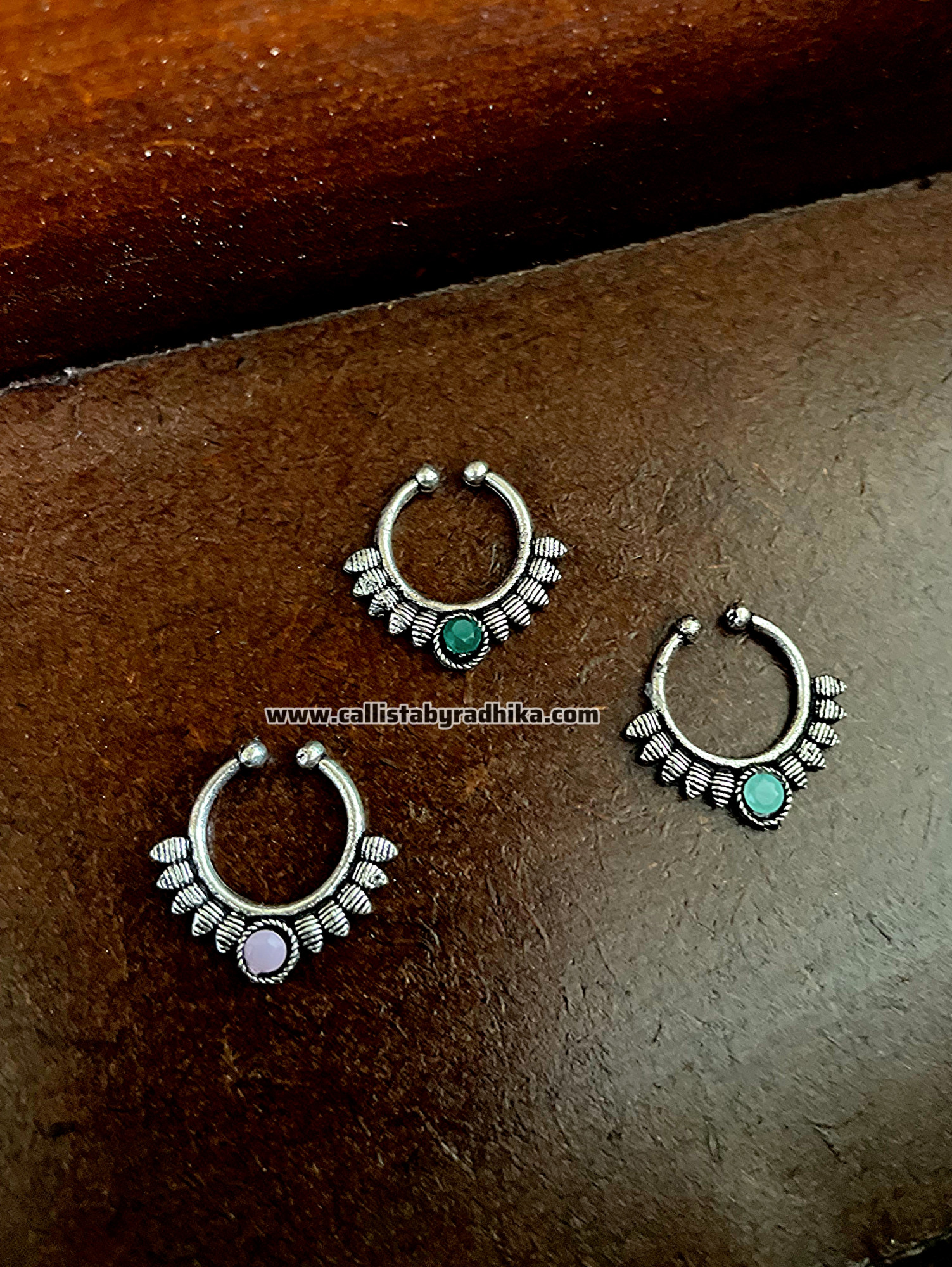 Silver Replica Septum Nosepin