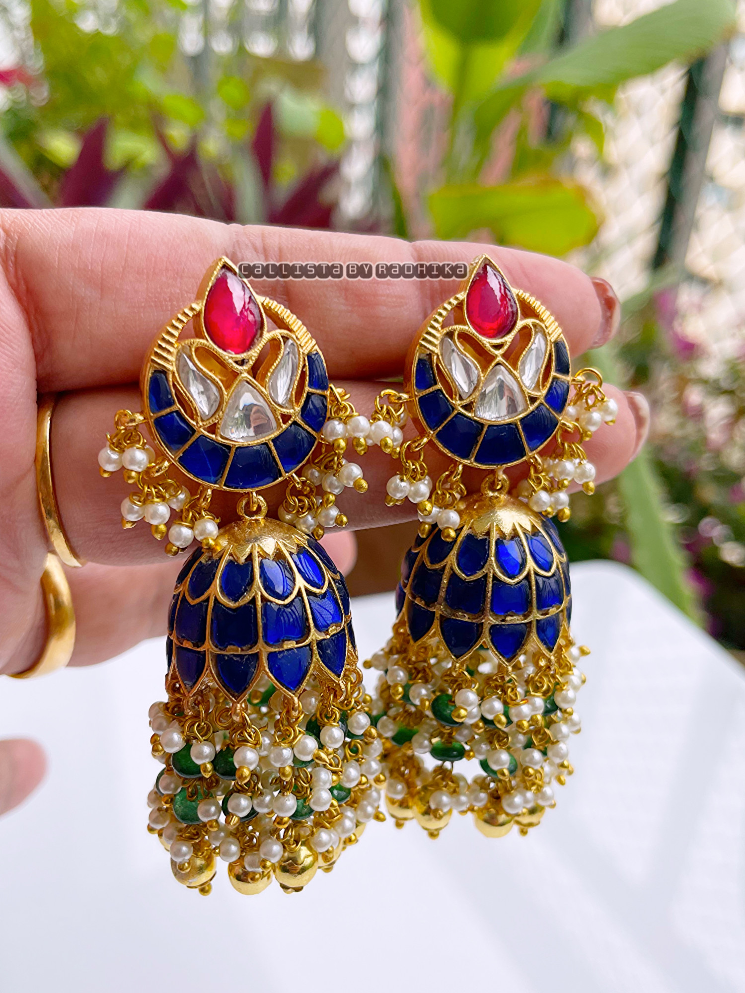 Jadau Kundan Earrings (JDE-057)