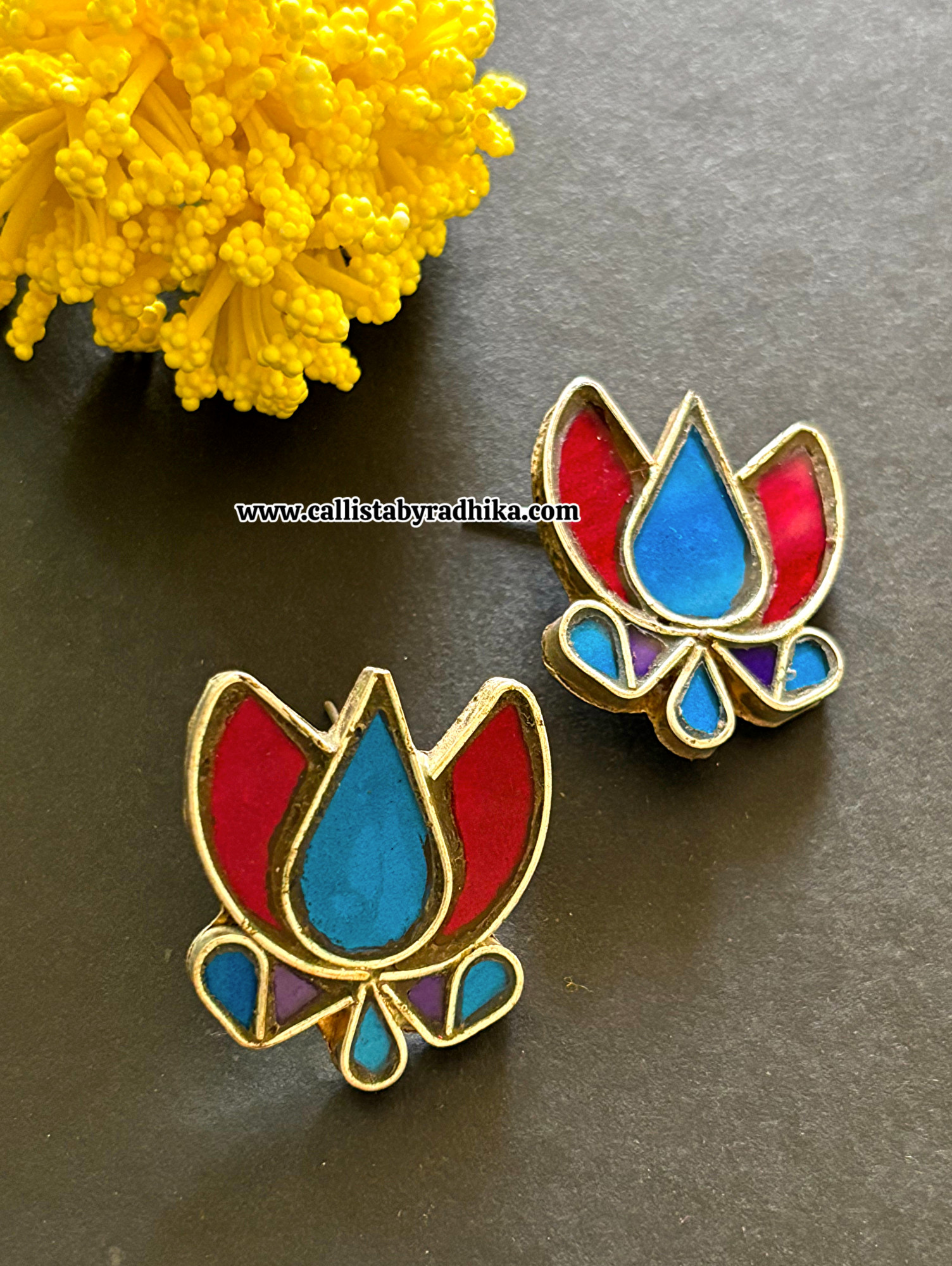 Real Glass Earrings