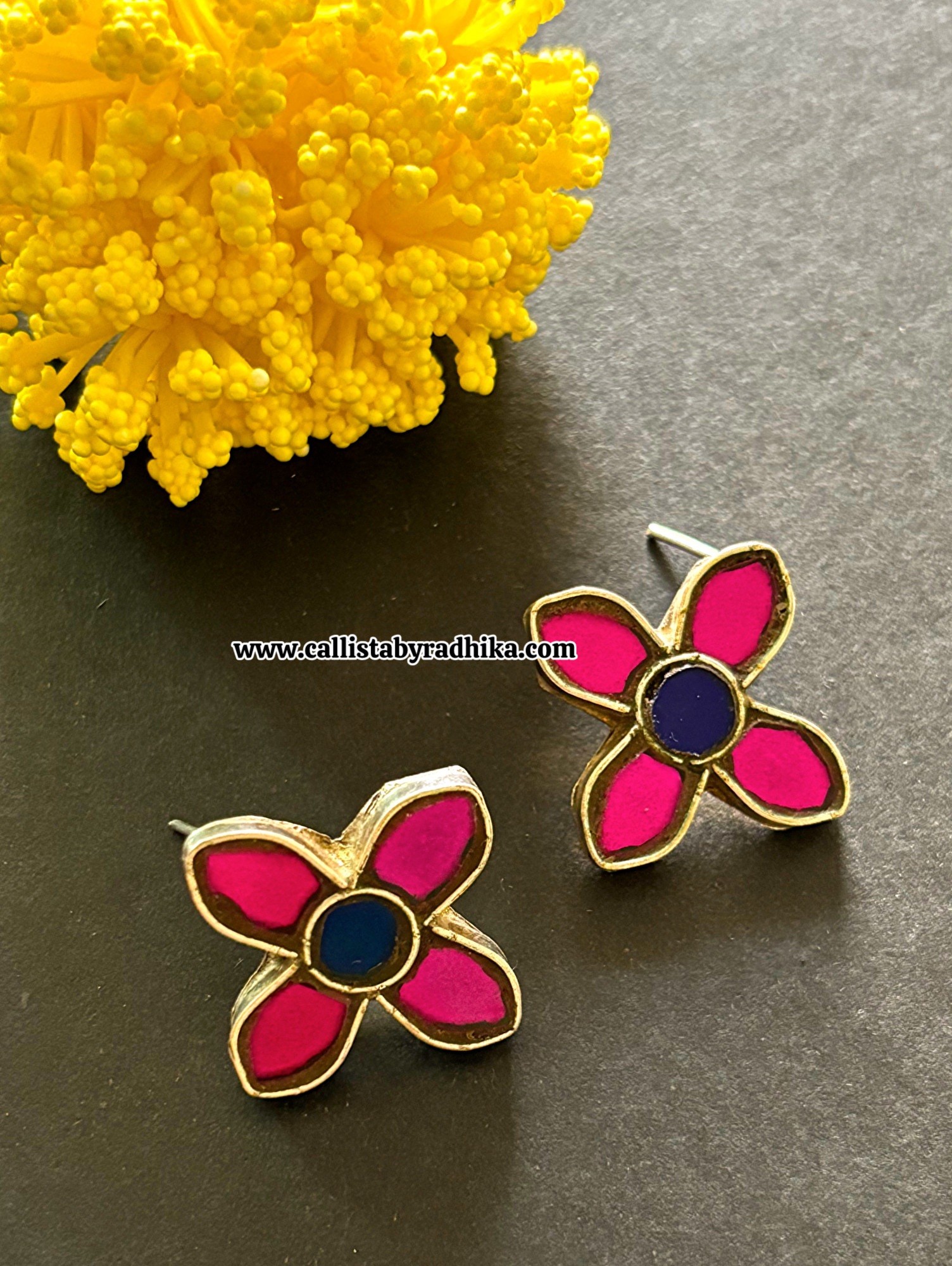Real Glass Earrings