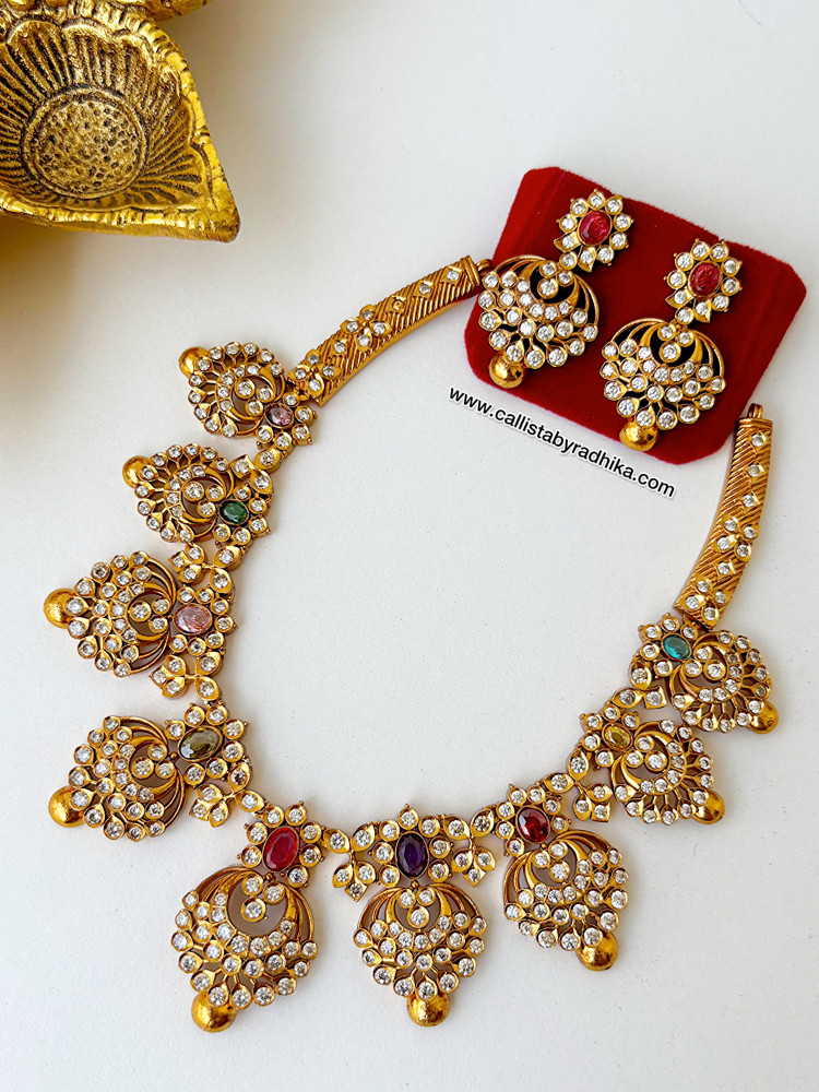 Image of Multi Stone Neckpiece