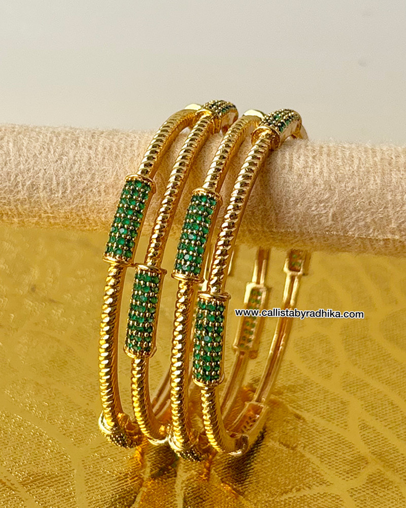 Image of Green Stone Bangle