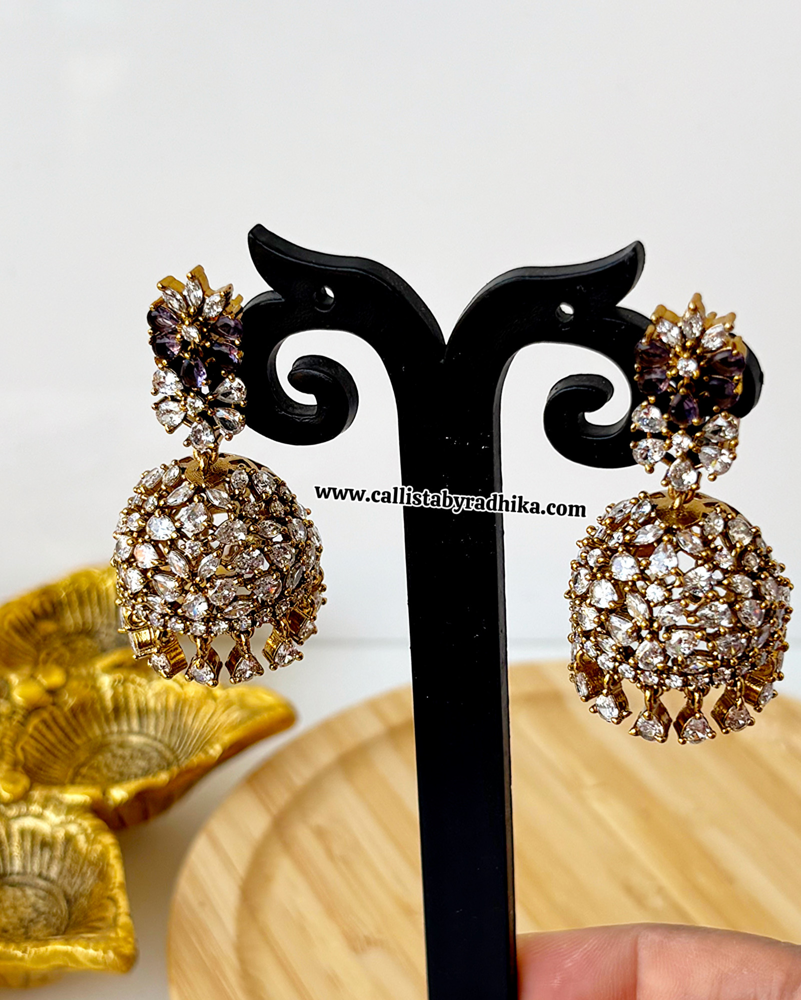 Stone Jhumka