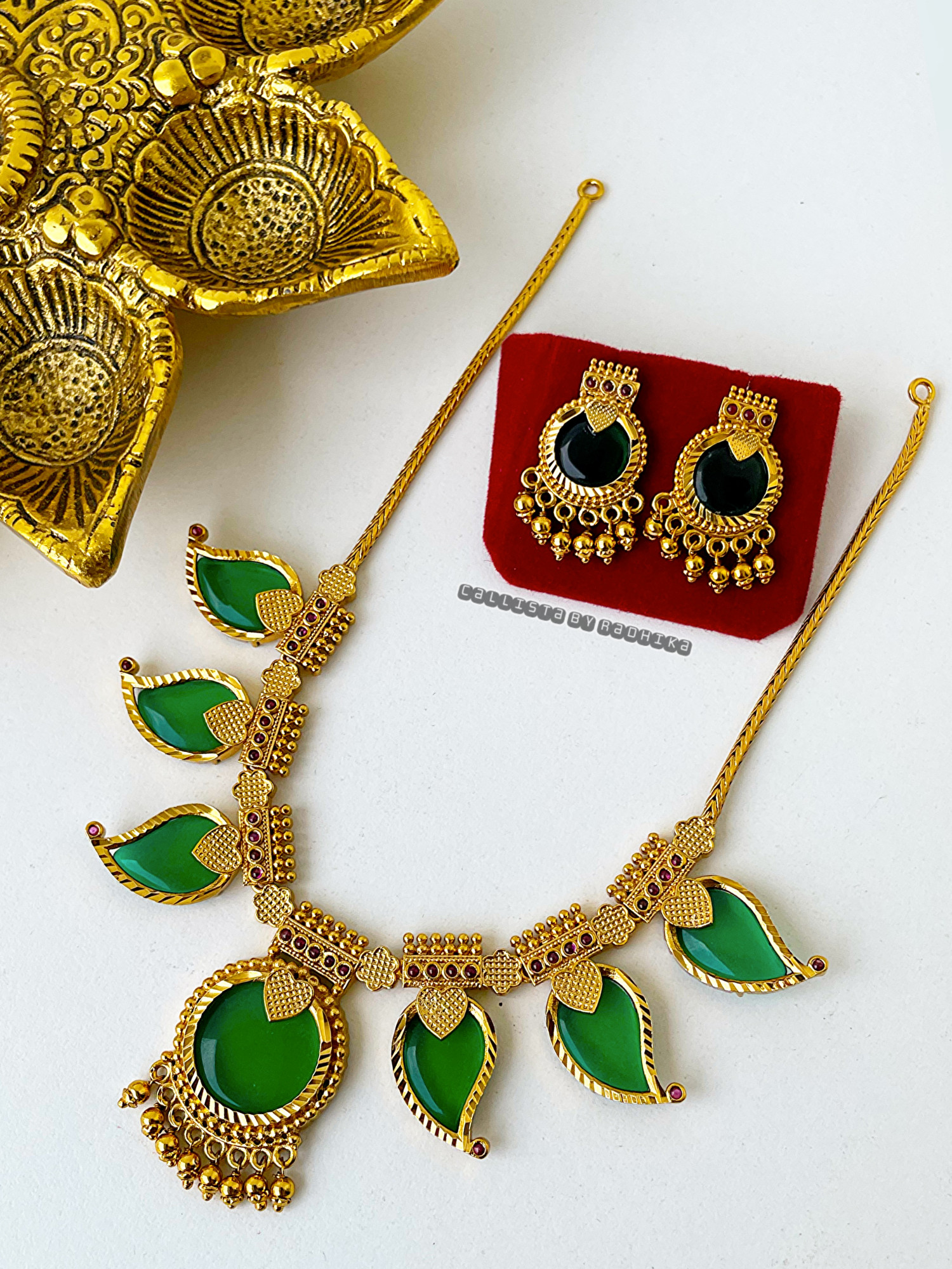 Kerala Palakka Manga necklace (GPN-113)