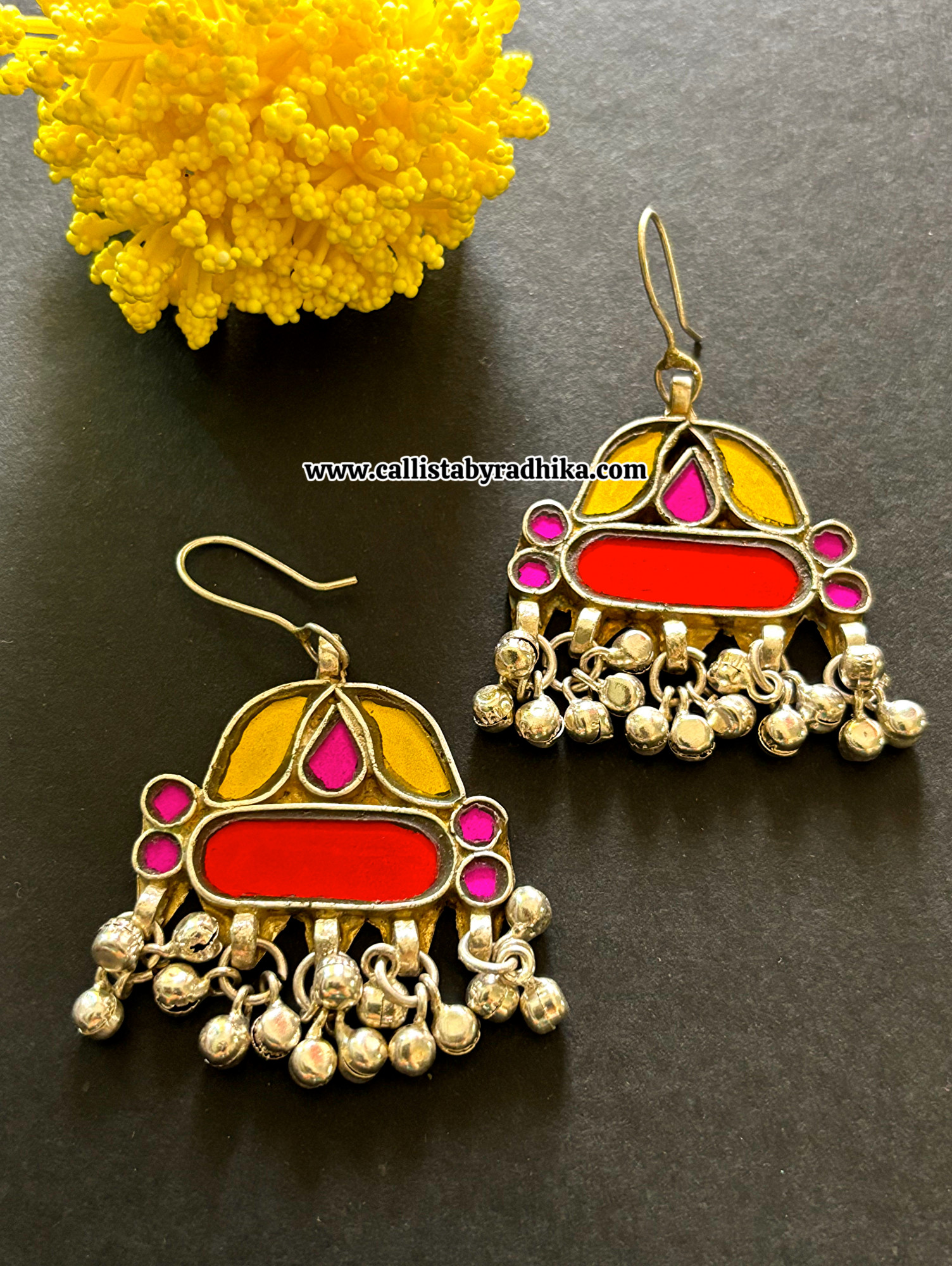 Real Glass Earrings