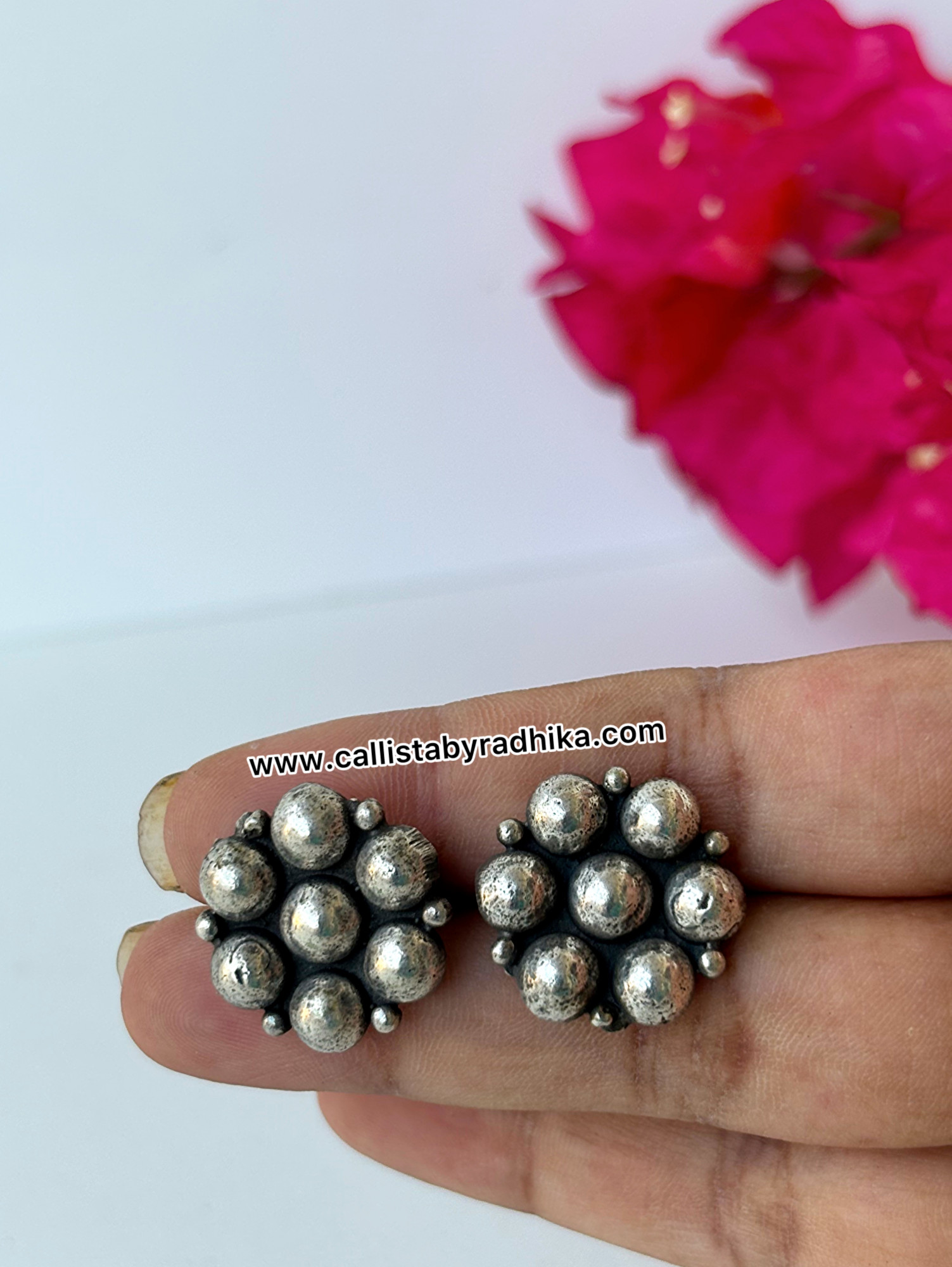 Silver Replica Earring (SRE-054)