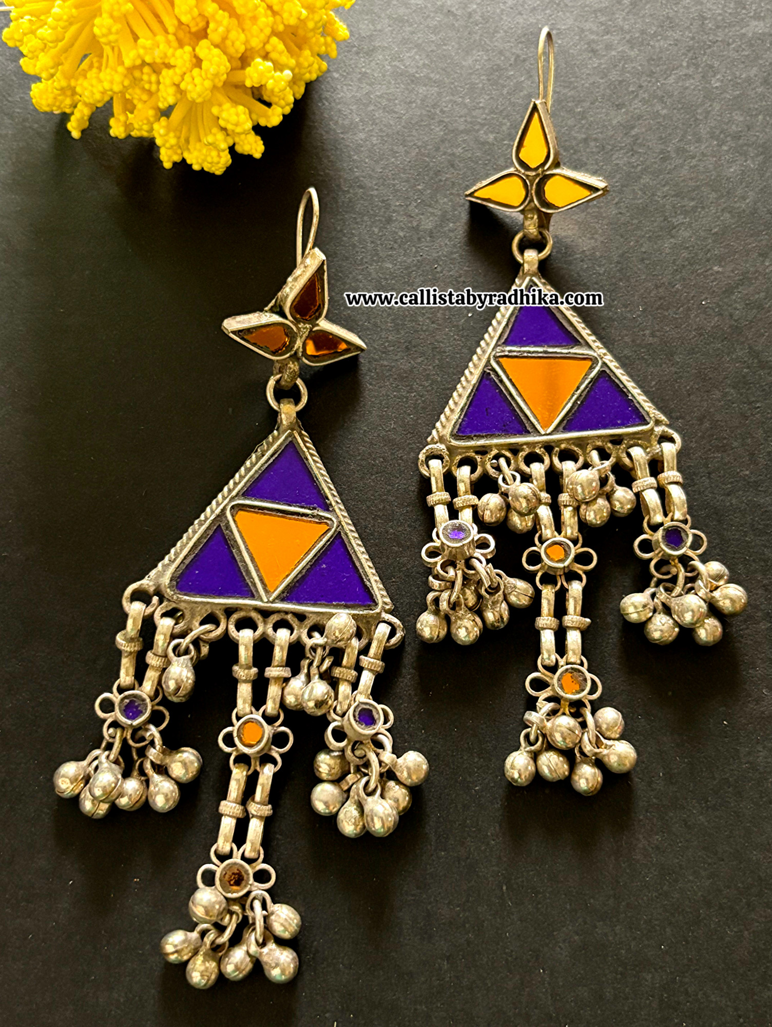 Real Glass Earrings