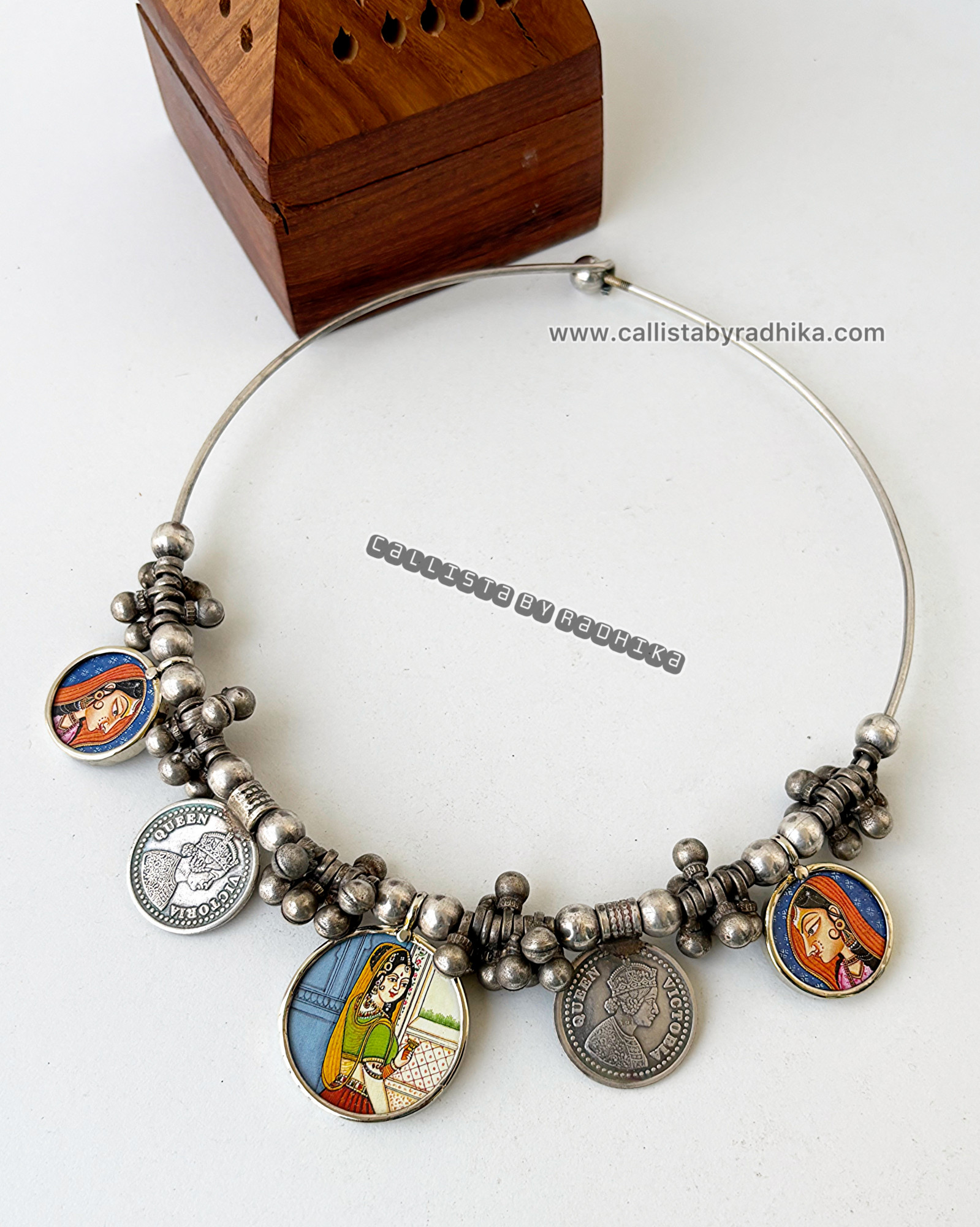 Solid Silver Neckpiece (SSN-062)
