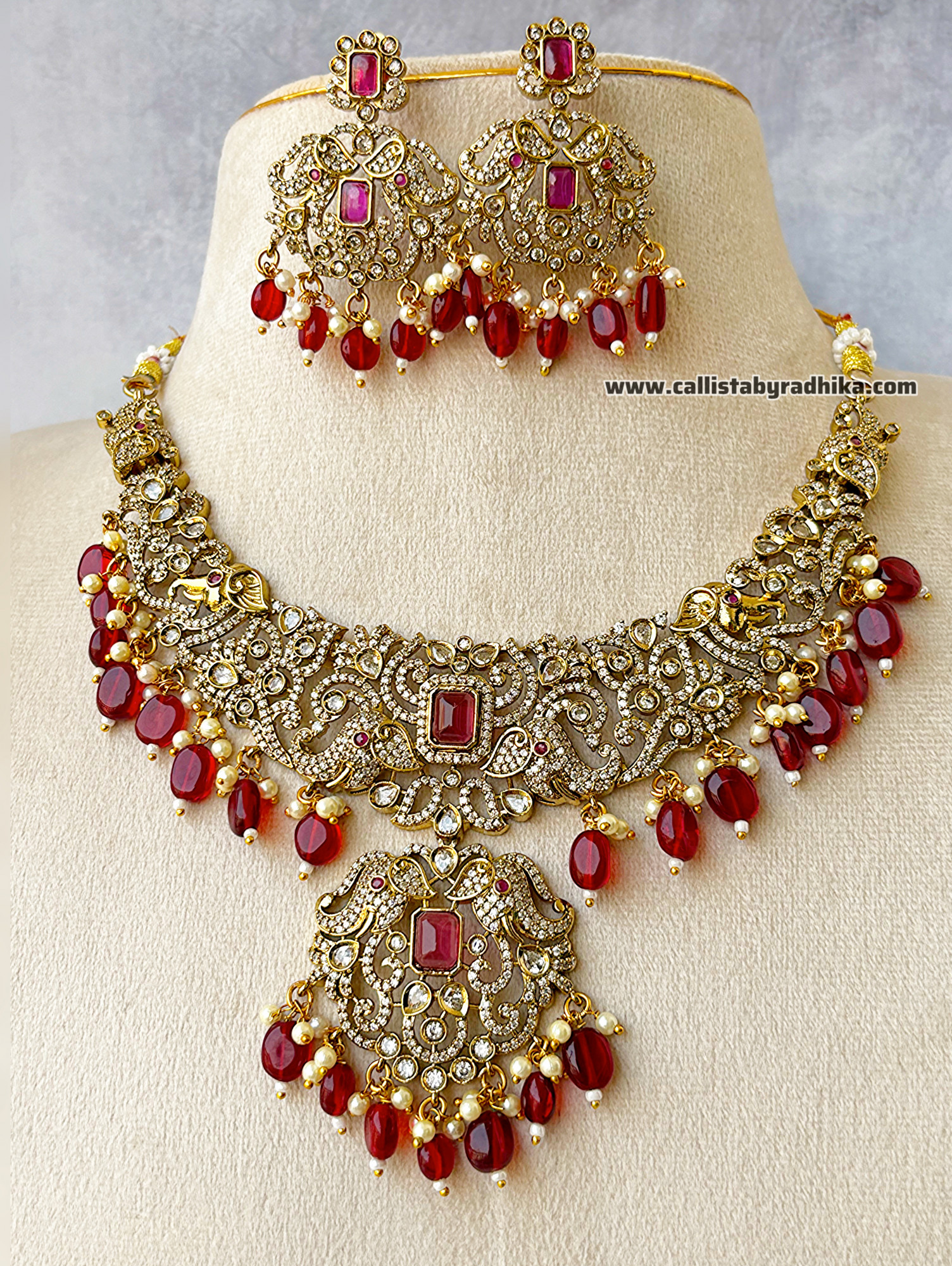 Victorian Long & Short Necklace