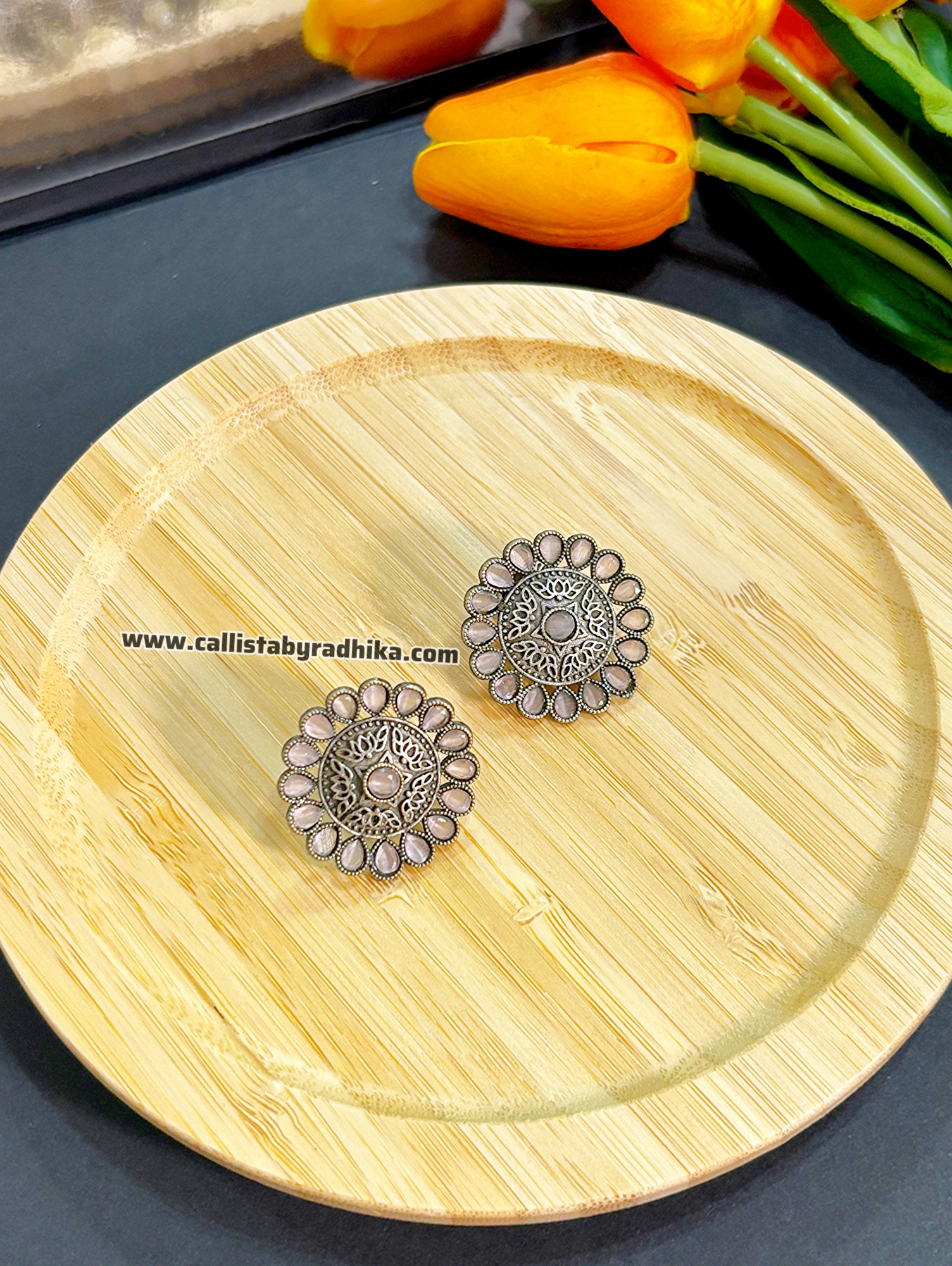 Silver Replica Studs