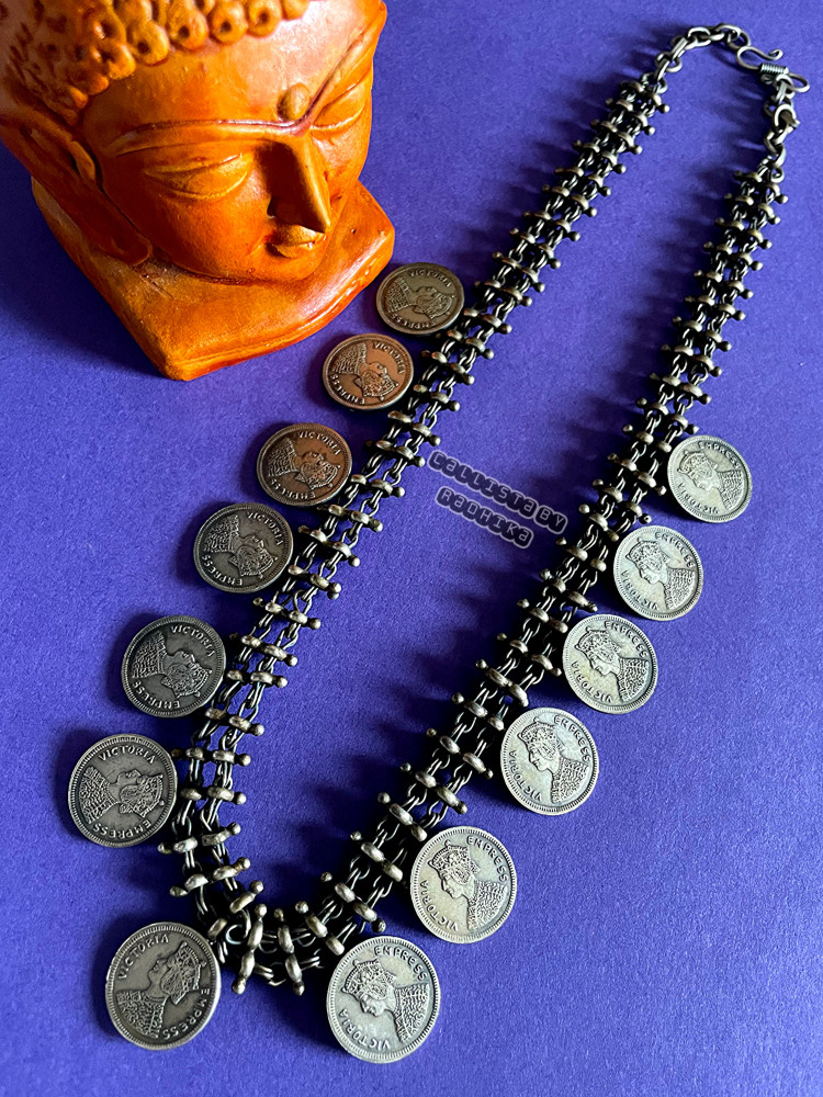 Image of Solid Silver Neckpiece (SSN-015)