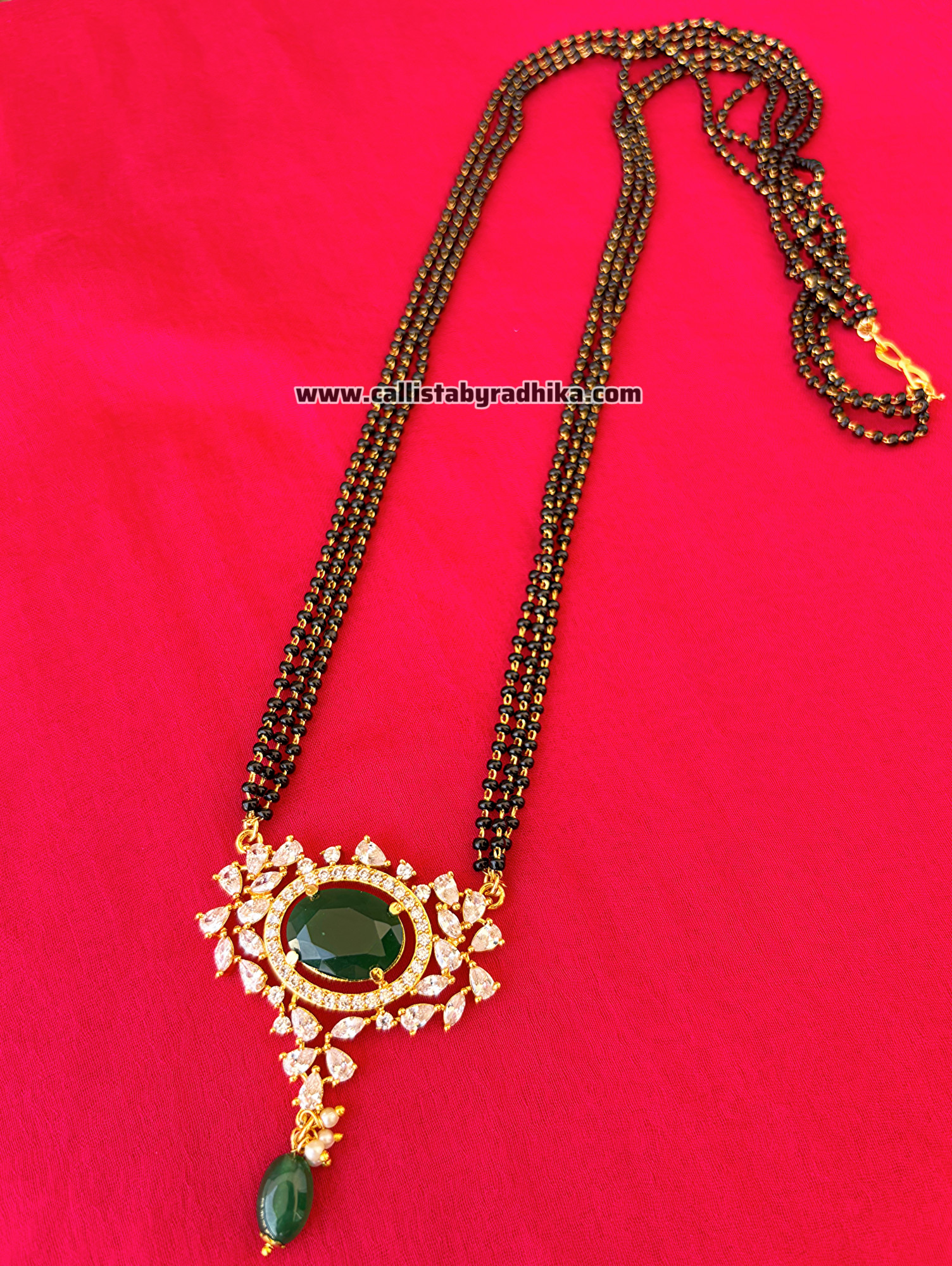 Gold Polish Mangalsutra