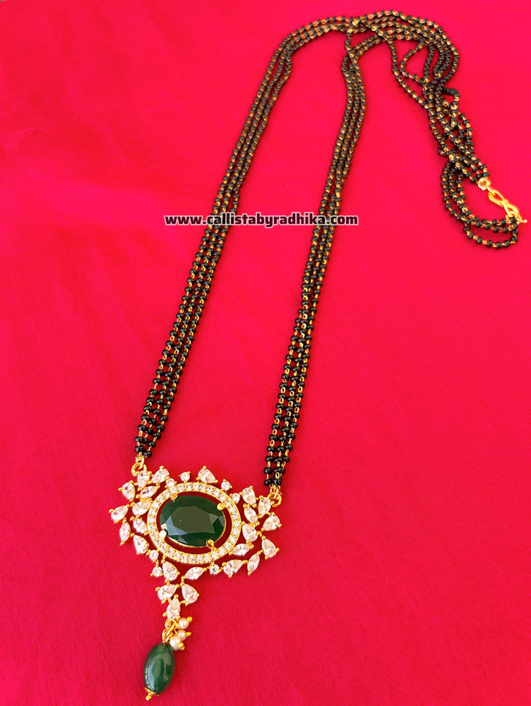 Image of Gold Polish Mangalsutra