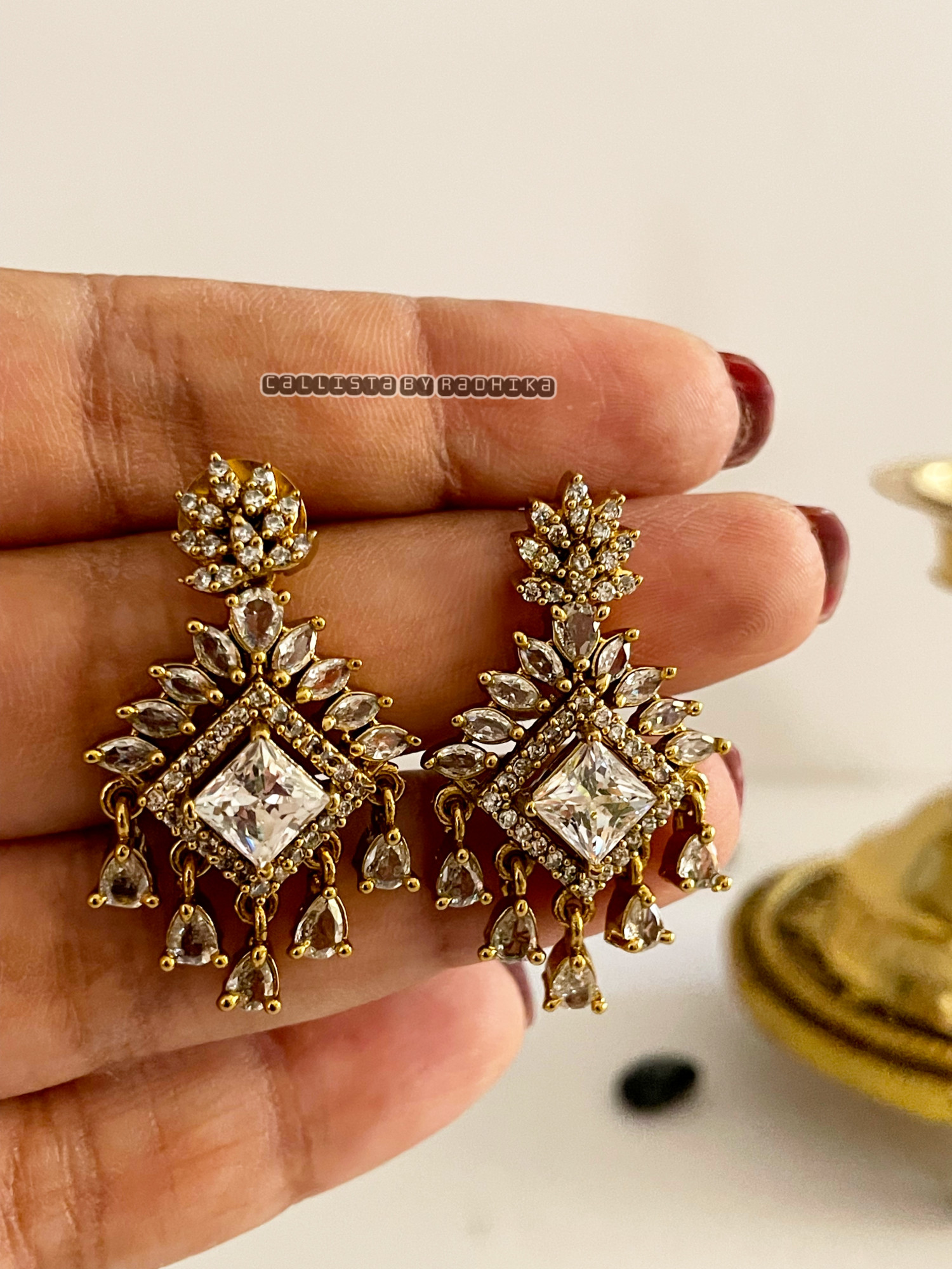 Gold Polish Earring (GPE-135)