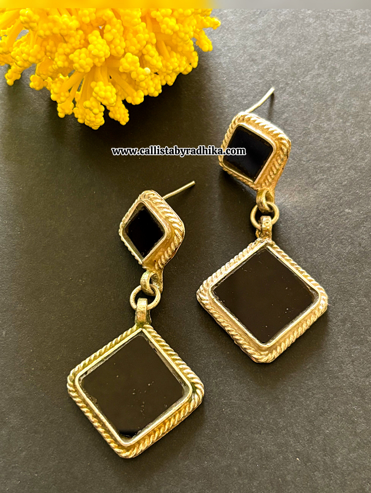 Real Glass Earrings