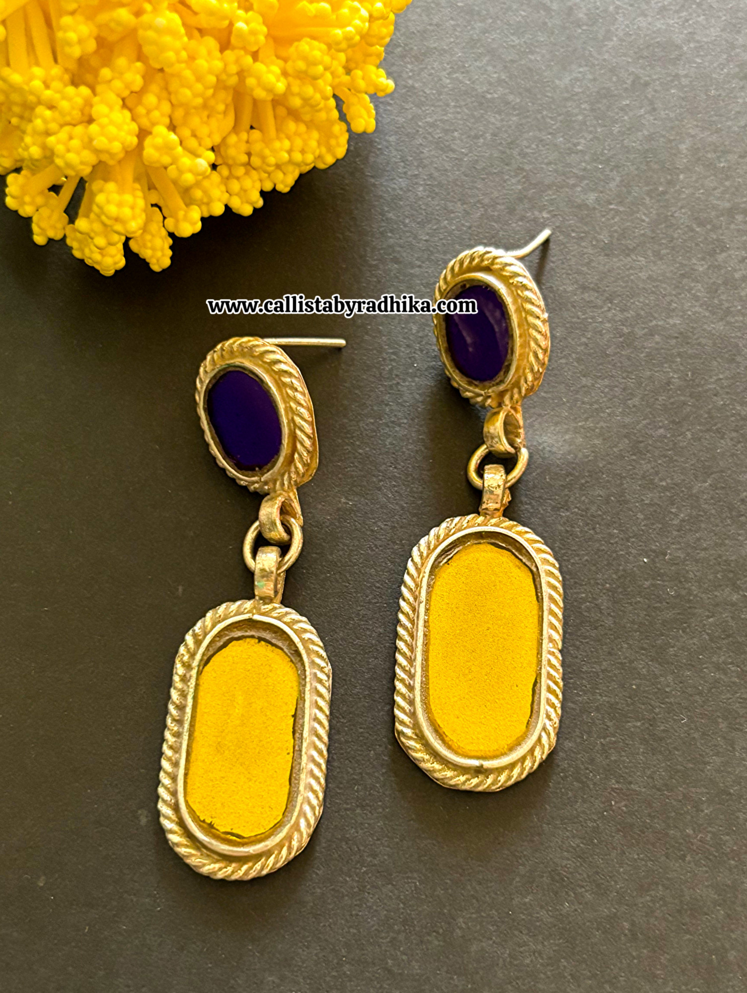 Real Glass Earrings