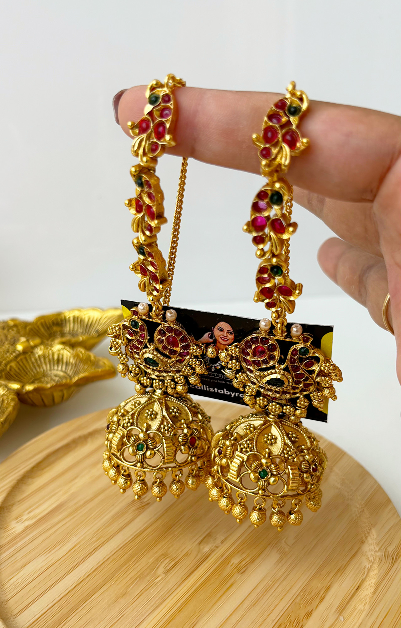 Ear cuff Jhumka