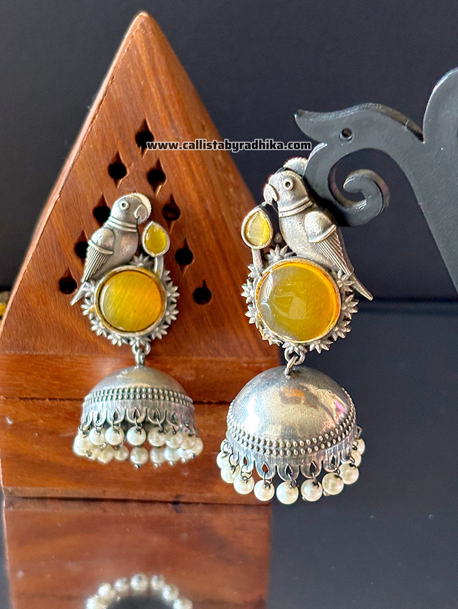 Silver Replica Jhumka