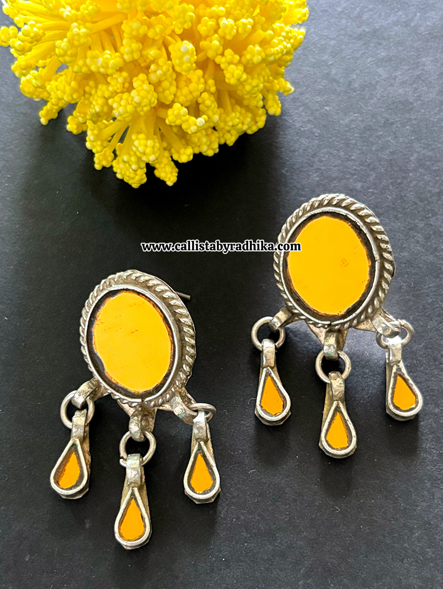 Real Glass Earrings