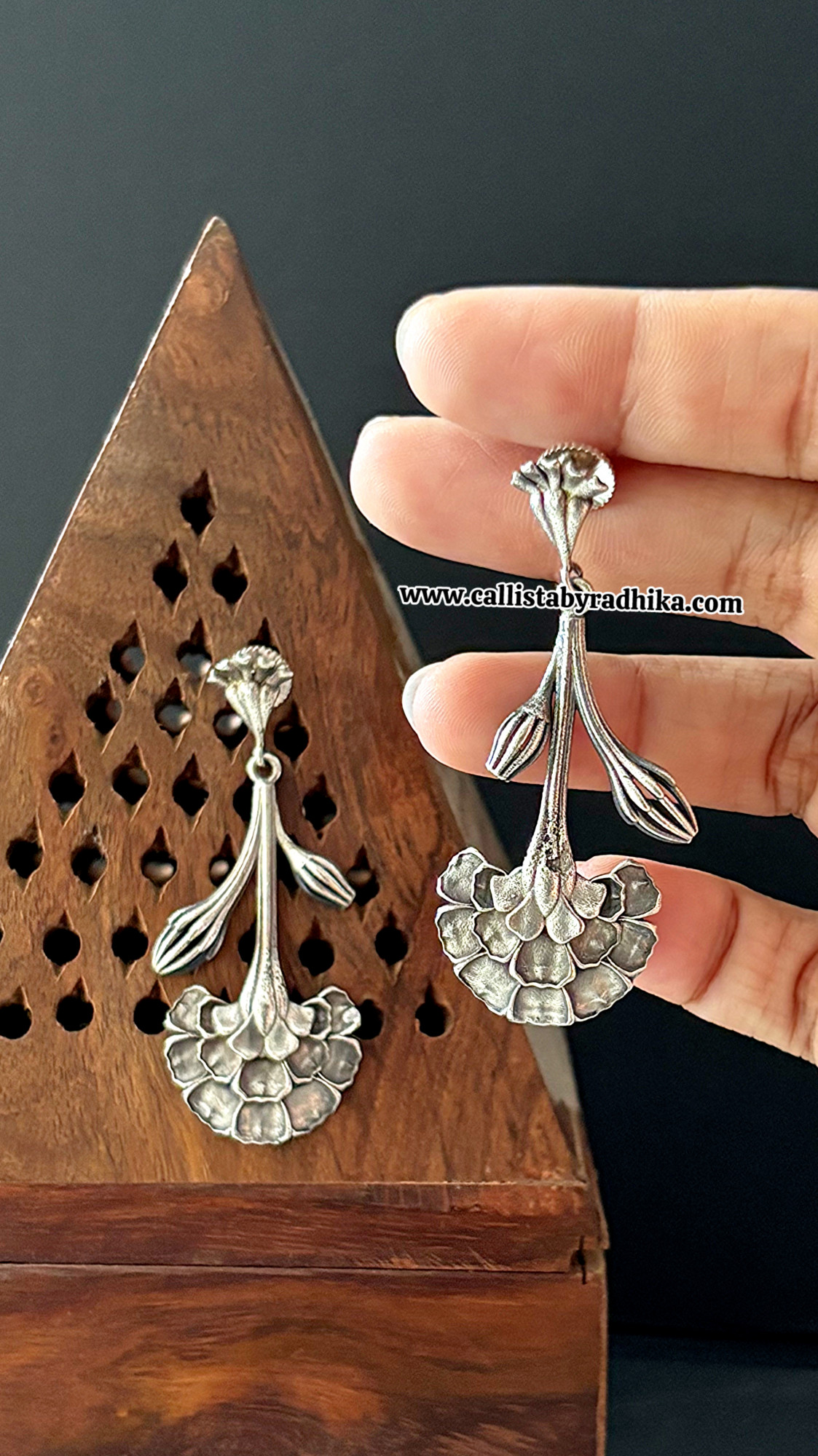 Solid Silver Earring