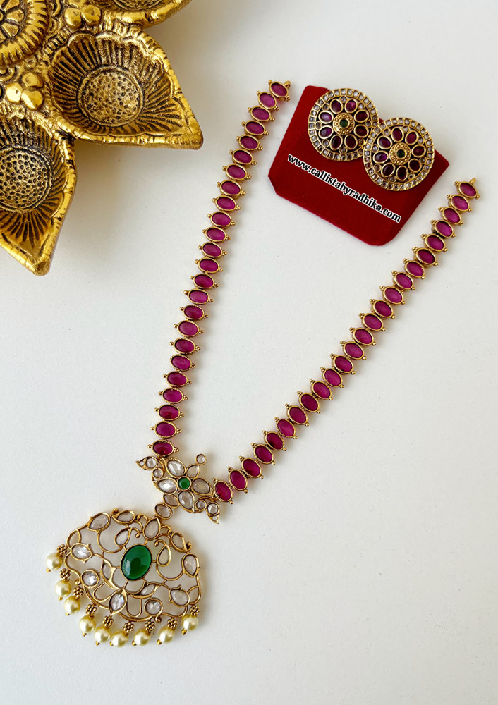 Image of Ruby Kemp Stone Necklace