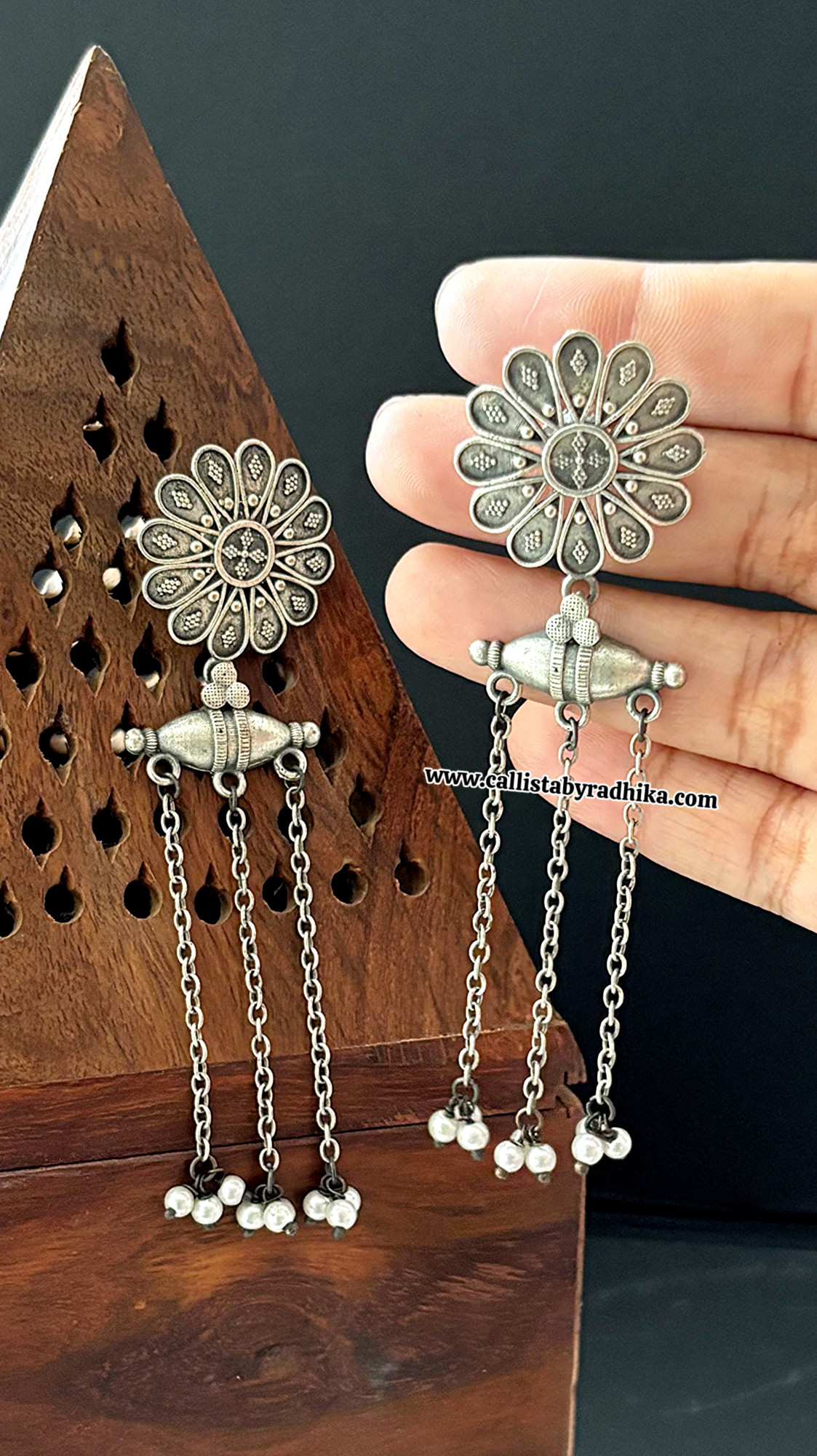 Silver Replica Earrings
