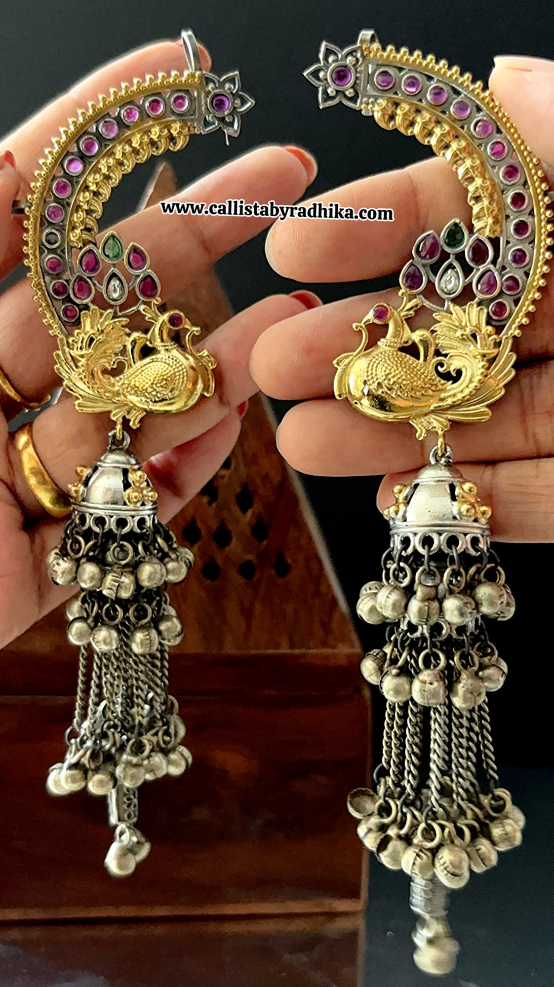 Dual Tone Earcuff Jumka