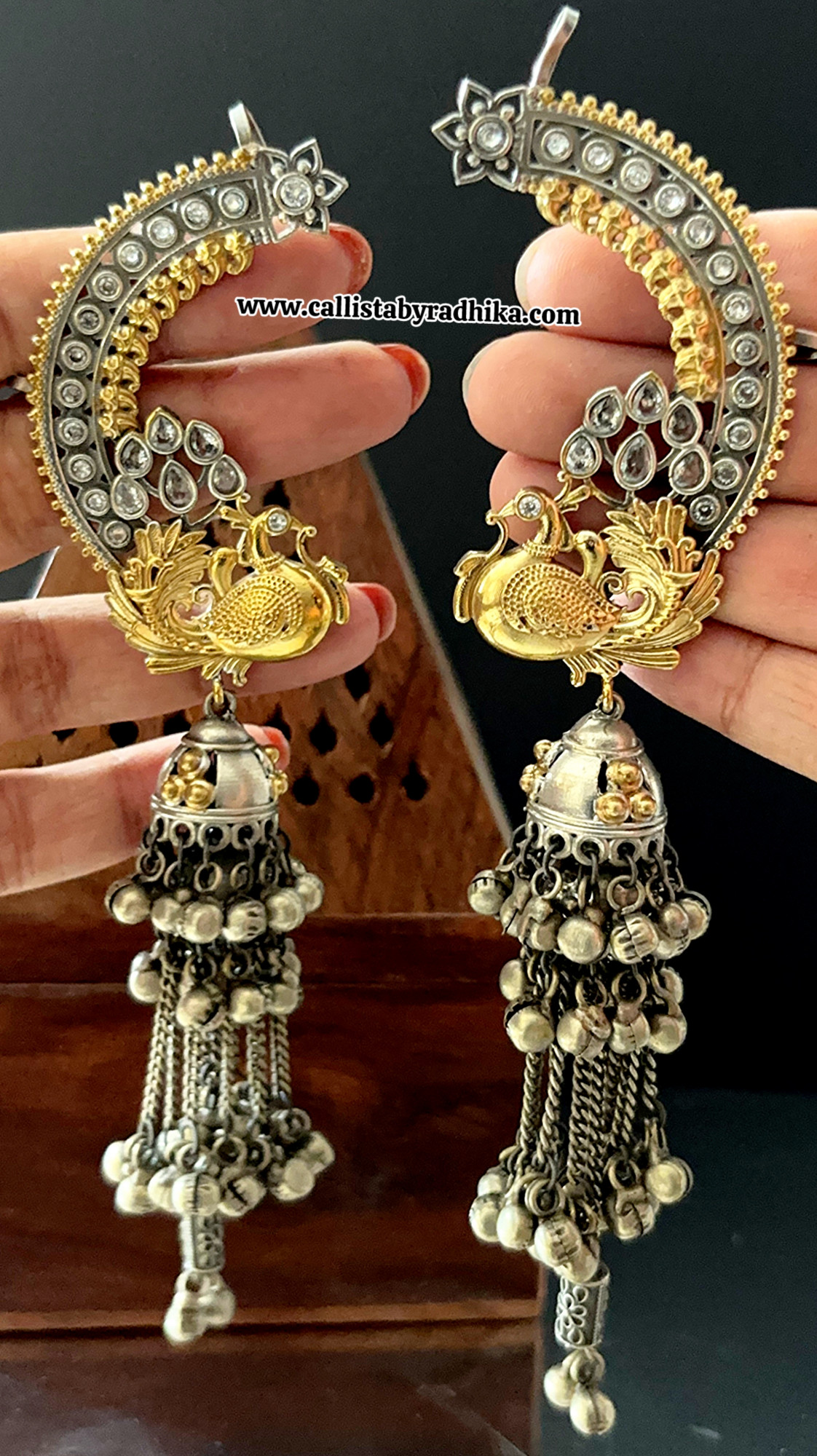 Dual Tone Earcuff Jumka