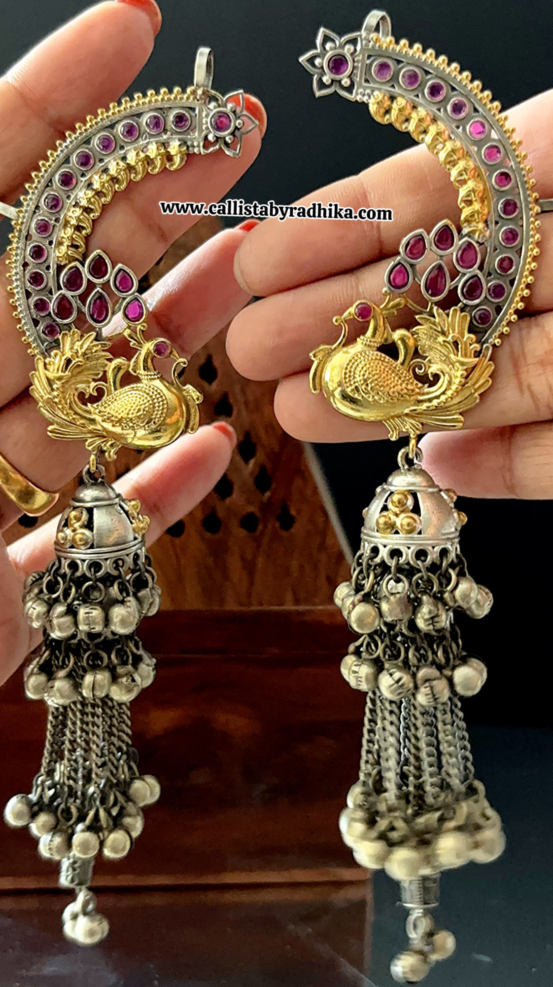 Dual Tone Earcuff Jumka
