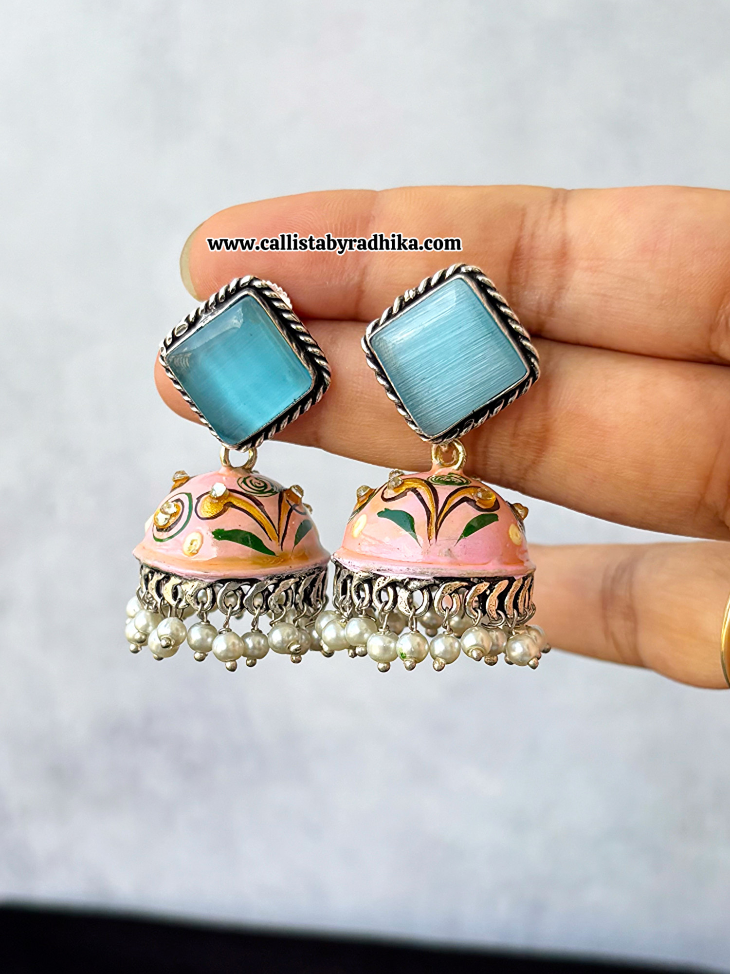 Hand-painted Jhumka