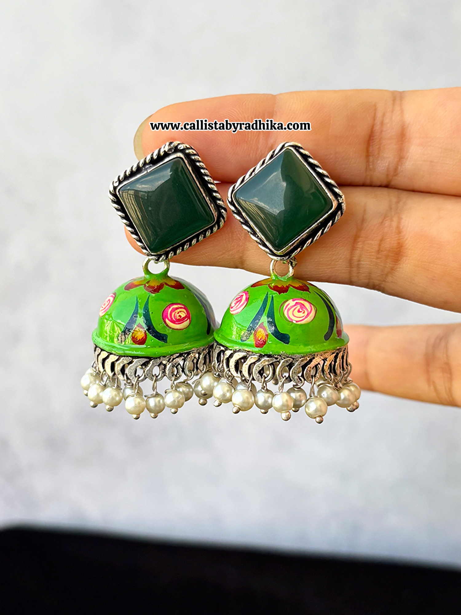 Hand-painted Jhumka