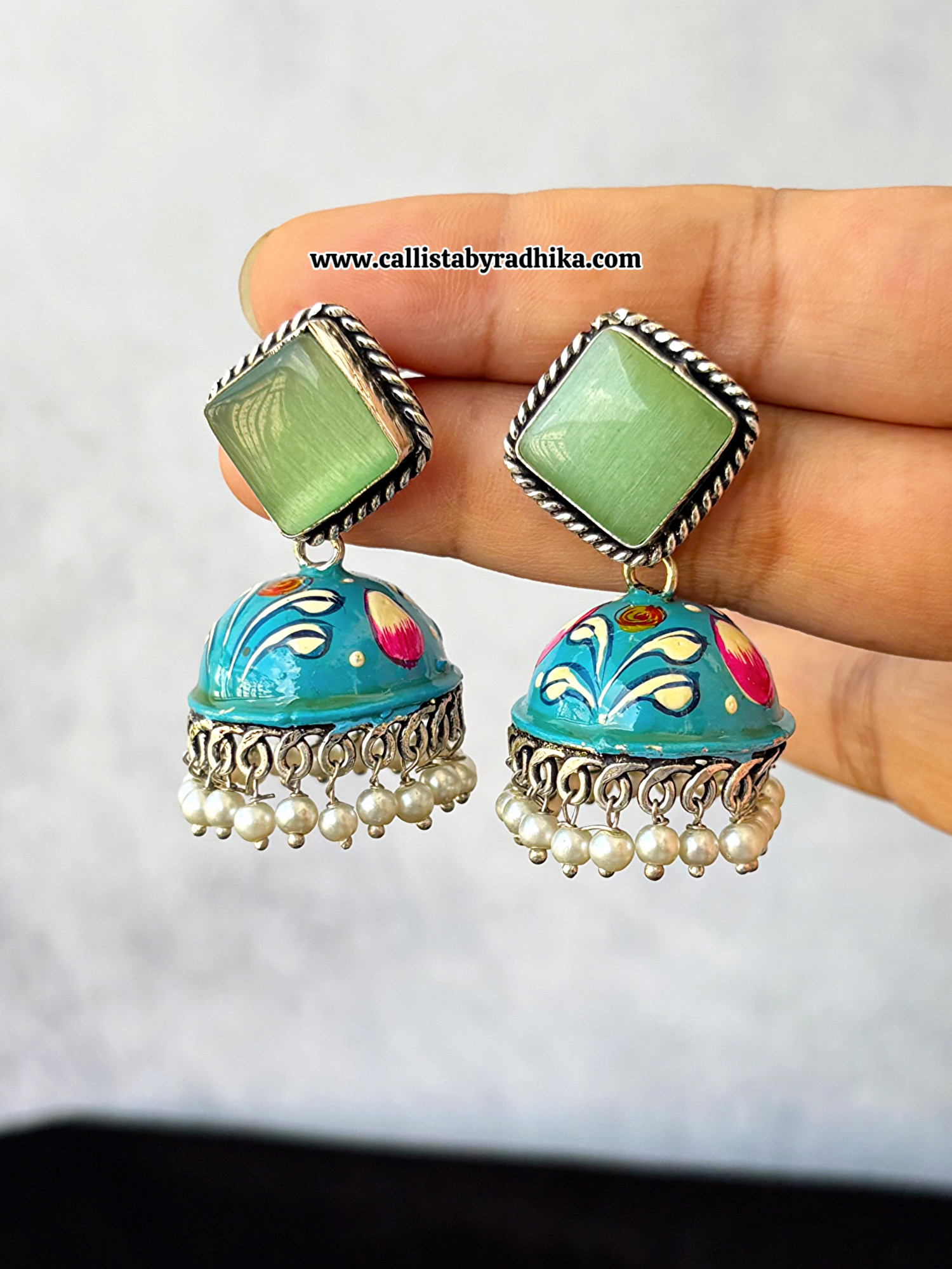 Hand-painted Jhumka