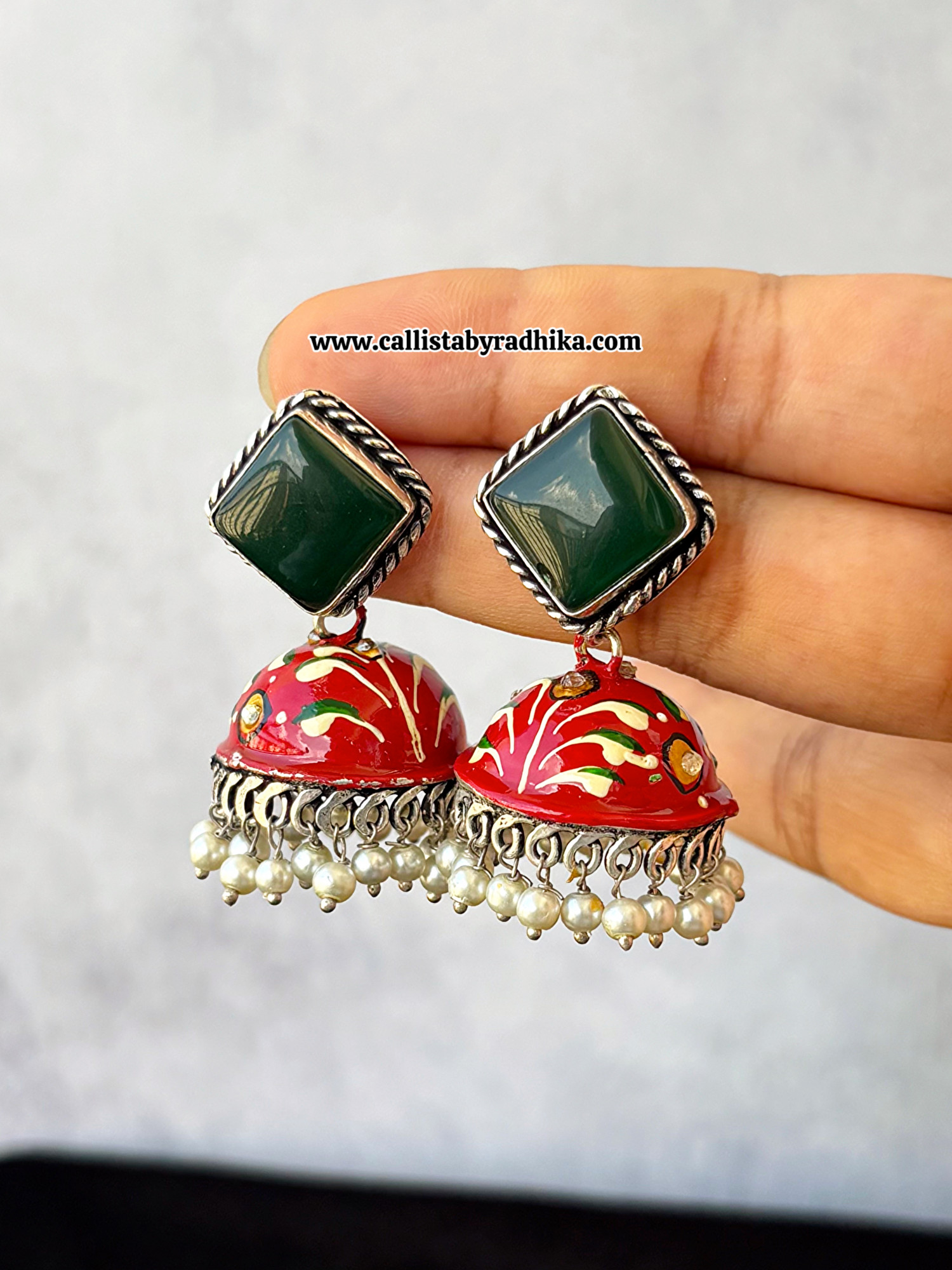 Hand-painted Jhumka