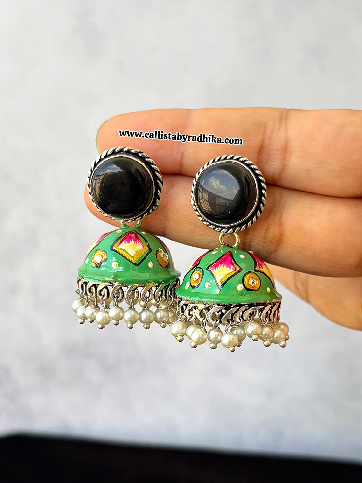 Hand-painted Jhumka