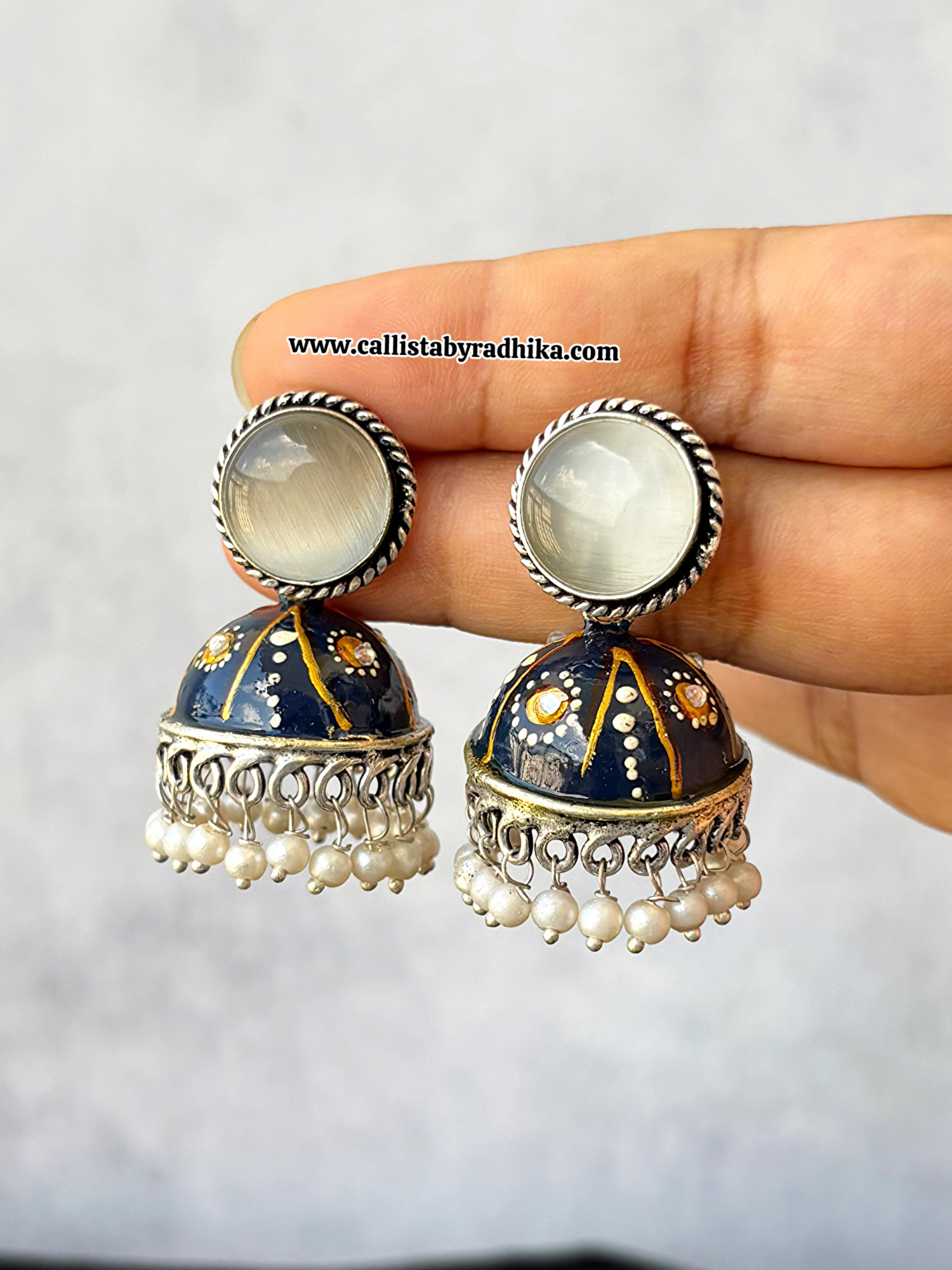 Hand-painted Jhumka