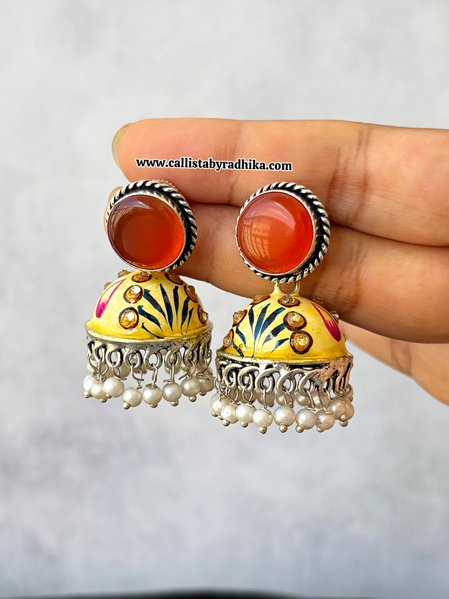 Hand-painted Jhumka
