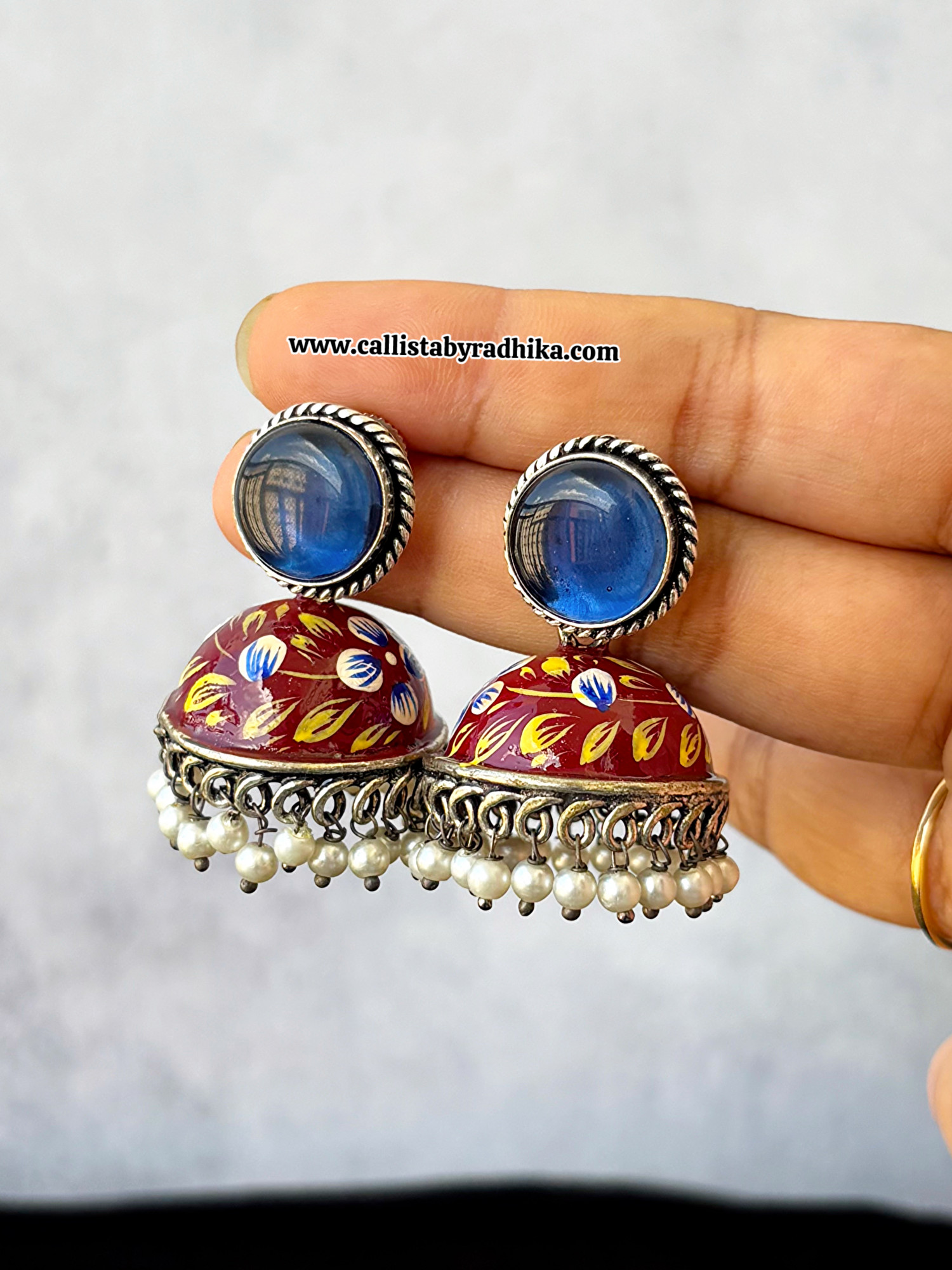 Hand-painted Jhumka
