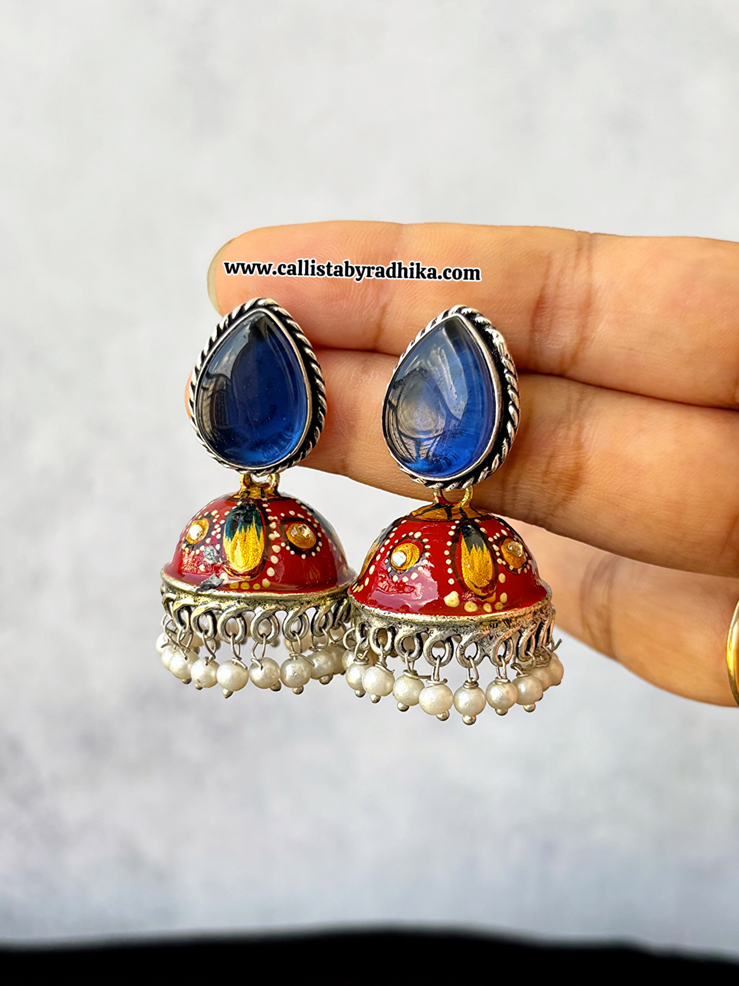 Hand-painted Jhumka