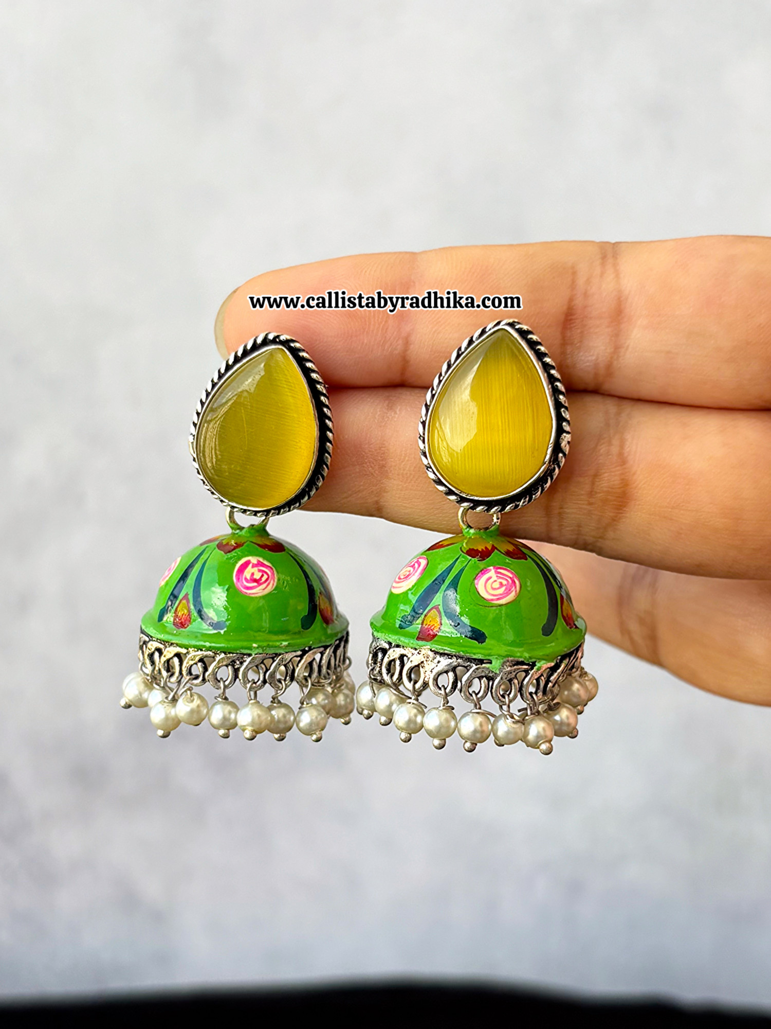 Hand-painted Jhumka
