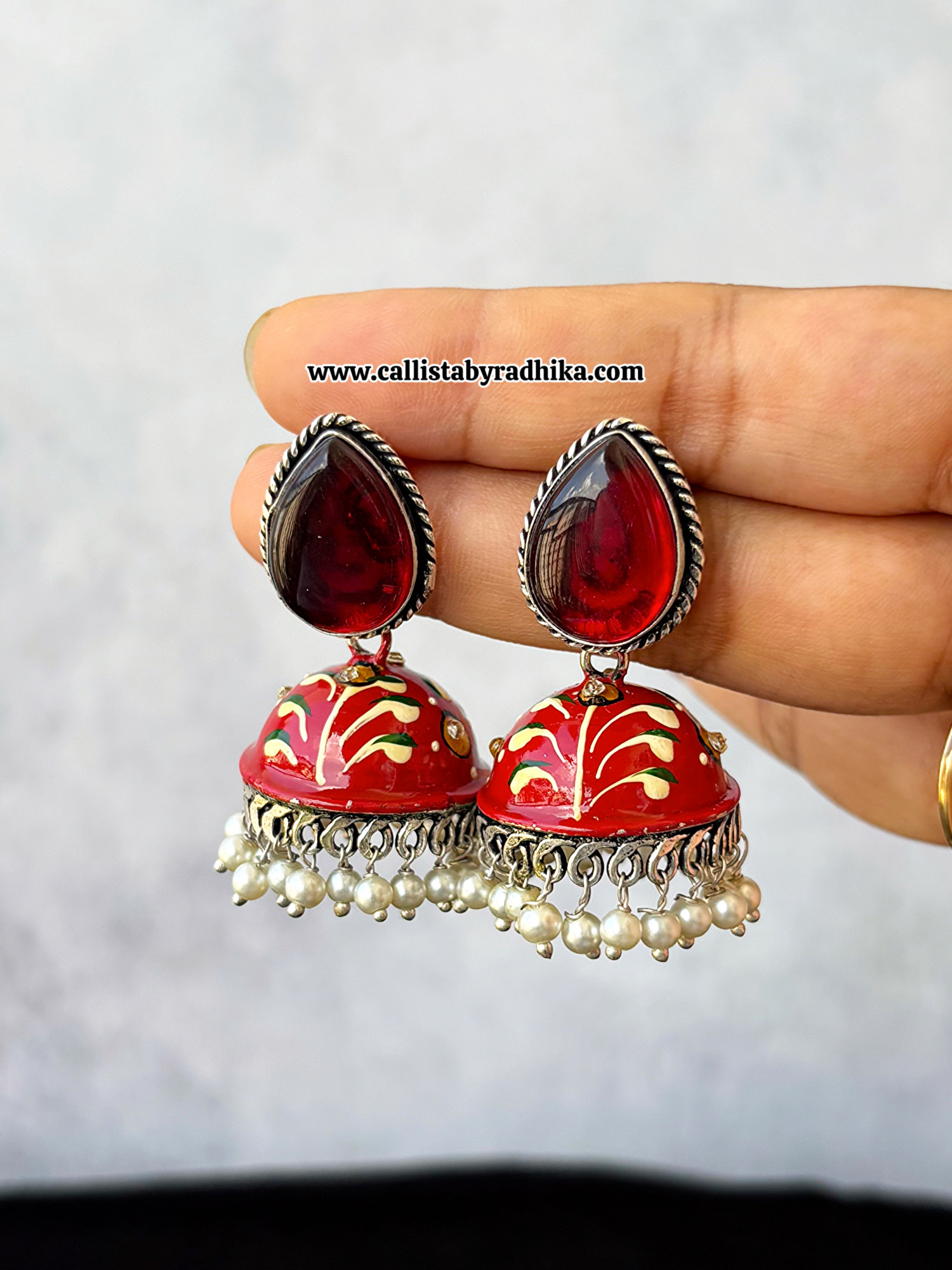 Hand-painted Jhumka