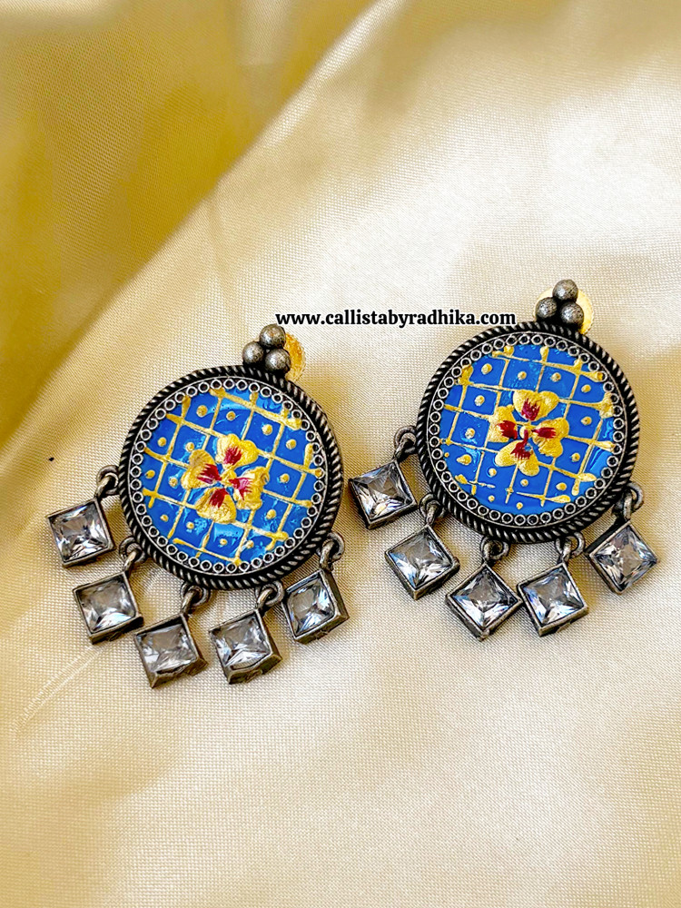 Image of Hand-painted Earrings
