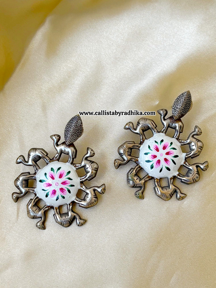 Image of Hand-painted Earrings