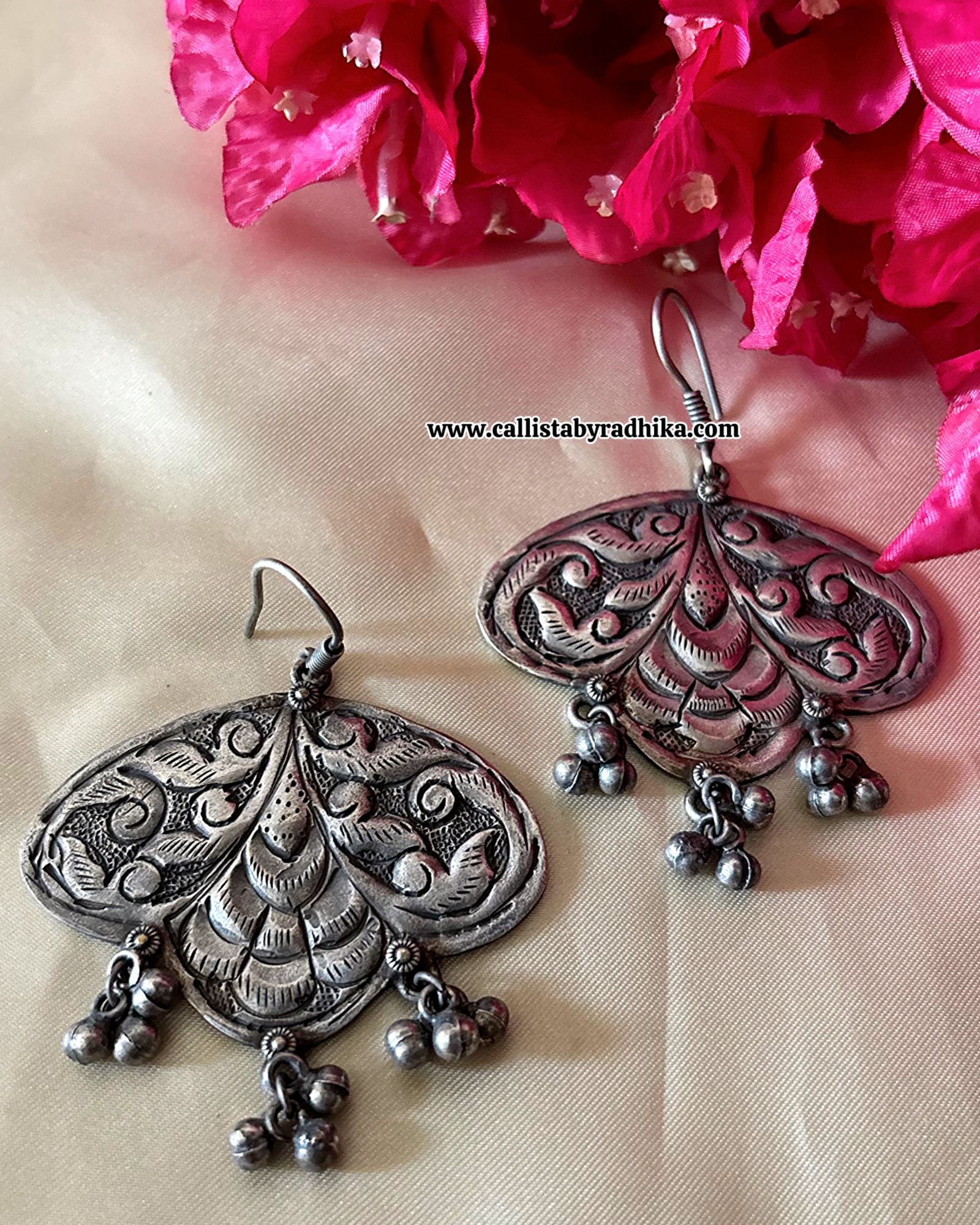 Solid silver statement Earrings