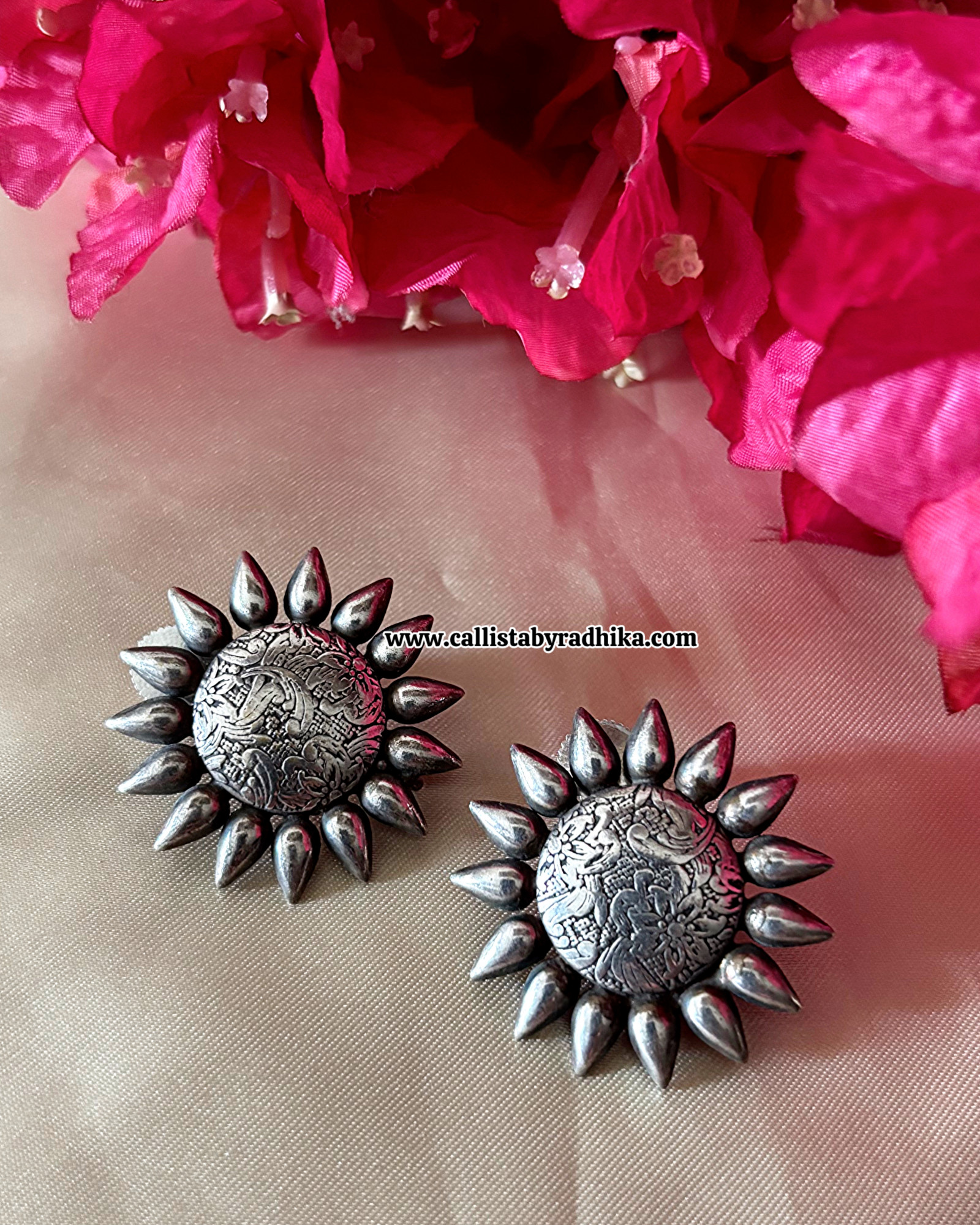 Solid silver Stud