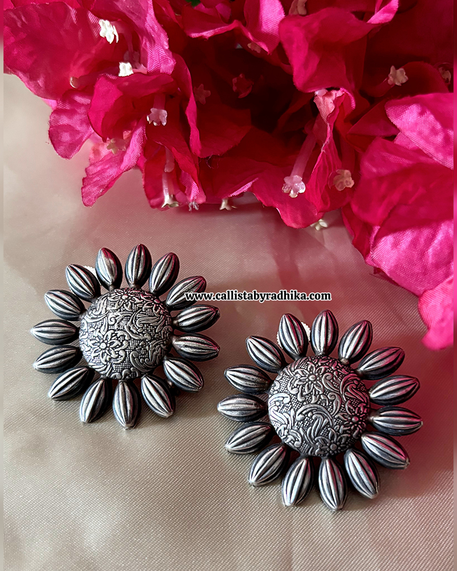 Solid silver Stud